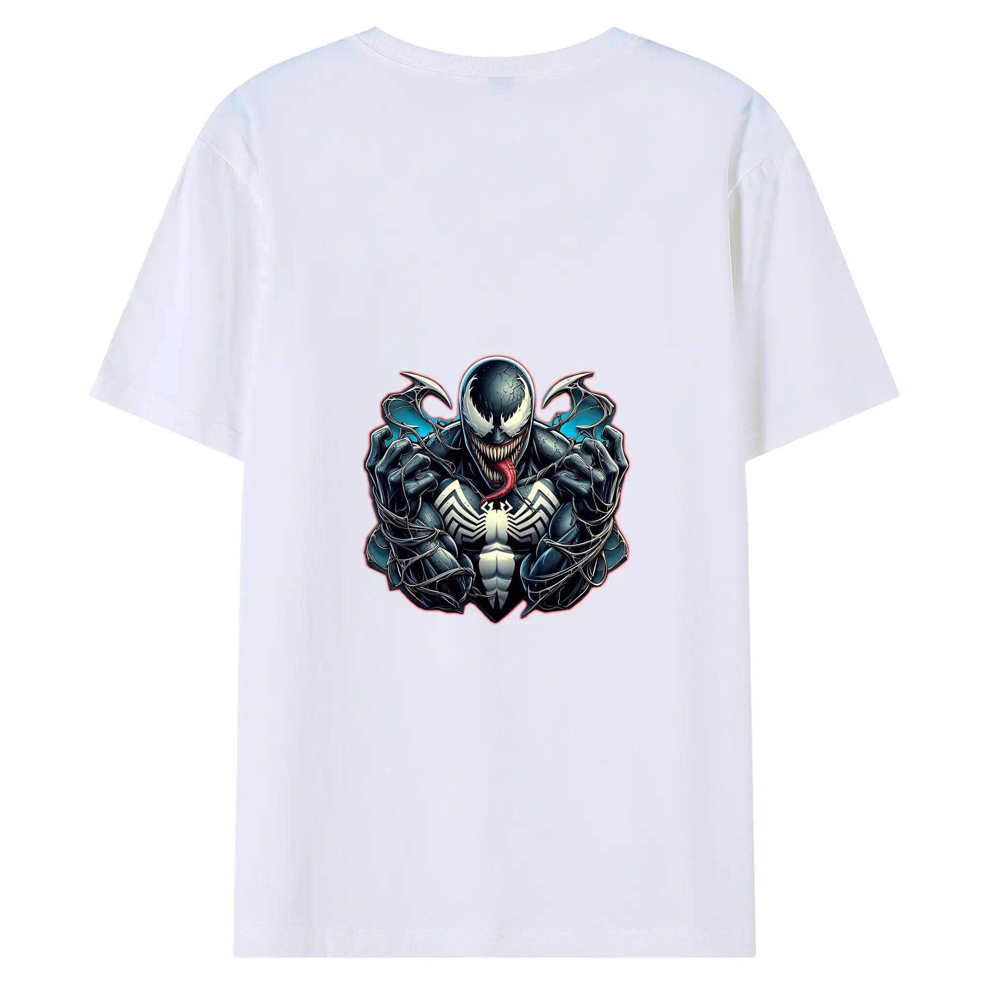 ヴェノム グッズ,ヴェノム - 綿100％ 半袖Tシャツ ・ バックプリント ・ 快適 通気性 ・ 日常使い 散歩 スポーツ用