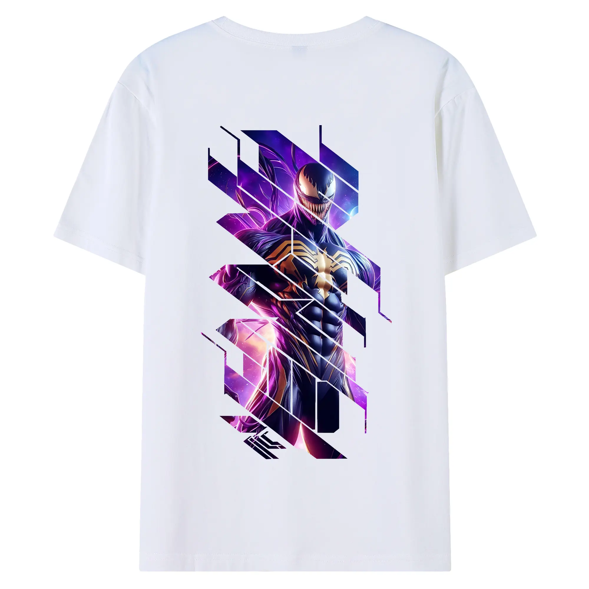 ヴェノム グッズ,ヴェノム - 綿100％ 半袖Tシャツ ・ バックプリント ・ 快適 通気性 ・ 日常使い 散歩 スポーツ用