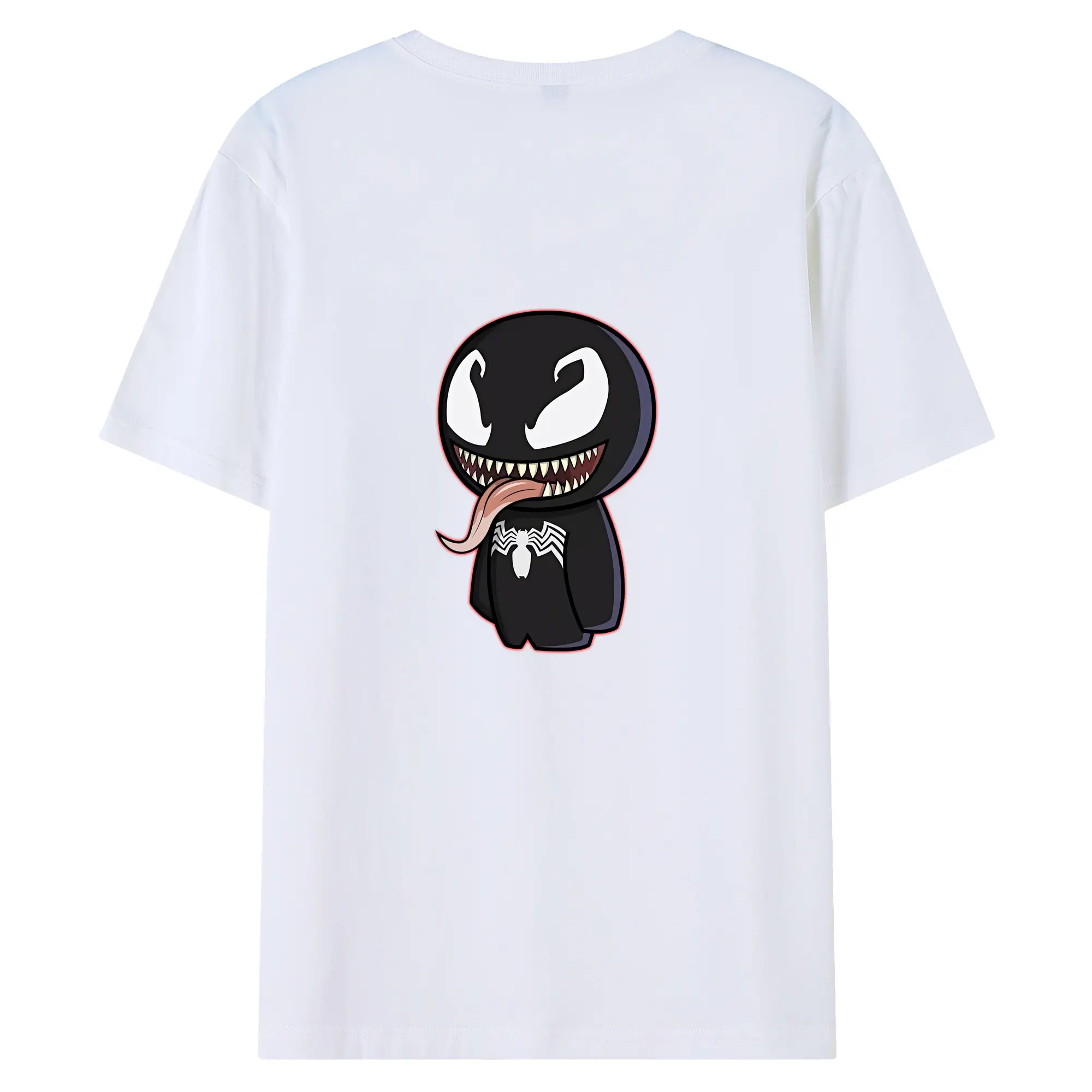 ヴェノム グッズ,ヴェノム - 綿100％ 半袖Tシャツ ・ バックプリント ・ 快適 通気性 ・ 日常使い 散歩 スポーツ用