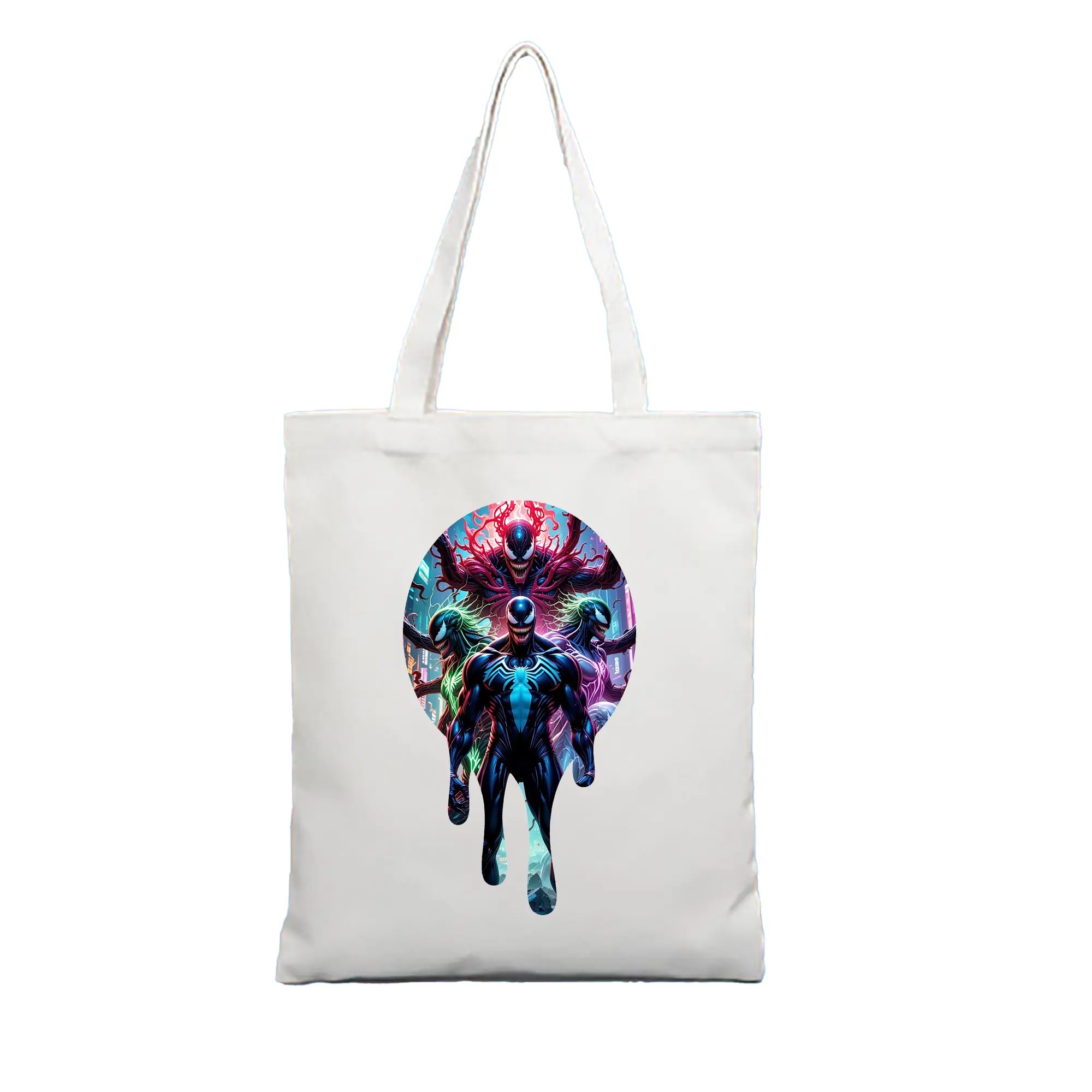 ヴェノム グッズ,ヴェノム - 縦型キャンバス手提げバッグ（トートバッグ） ・ キャンバス素材 ・ ショッピング用 ・ 軽量 丈夫 お手入れ簡単