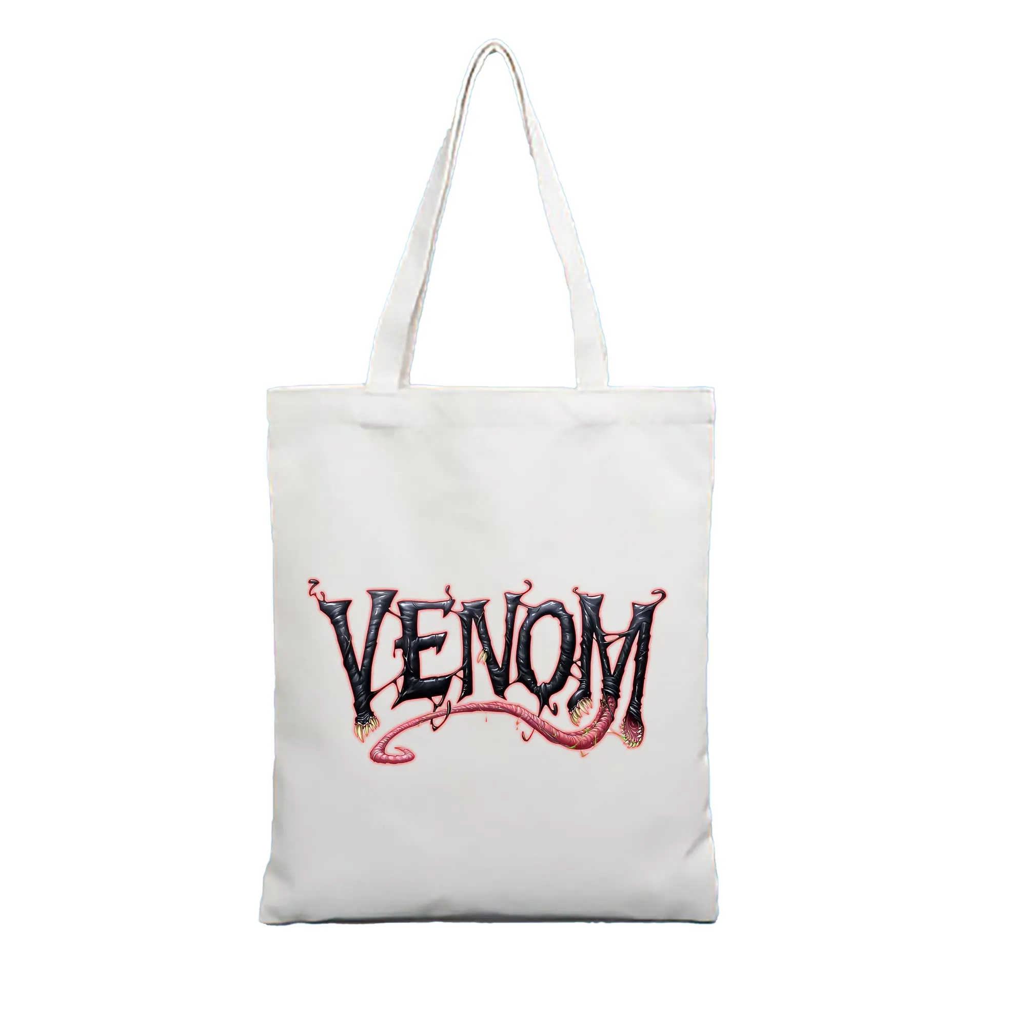 ヴェノム グッズ,ヴェノム - 縦型キャンバス手提げバッグ（トートバッグ） ・ キャンバス素材 ・ ショッピング用 ・ 軽量 丈夫 お手入れ簡単