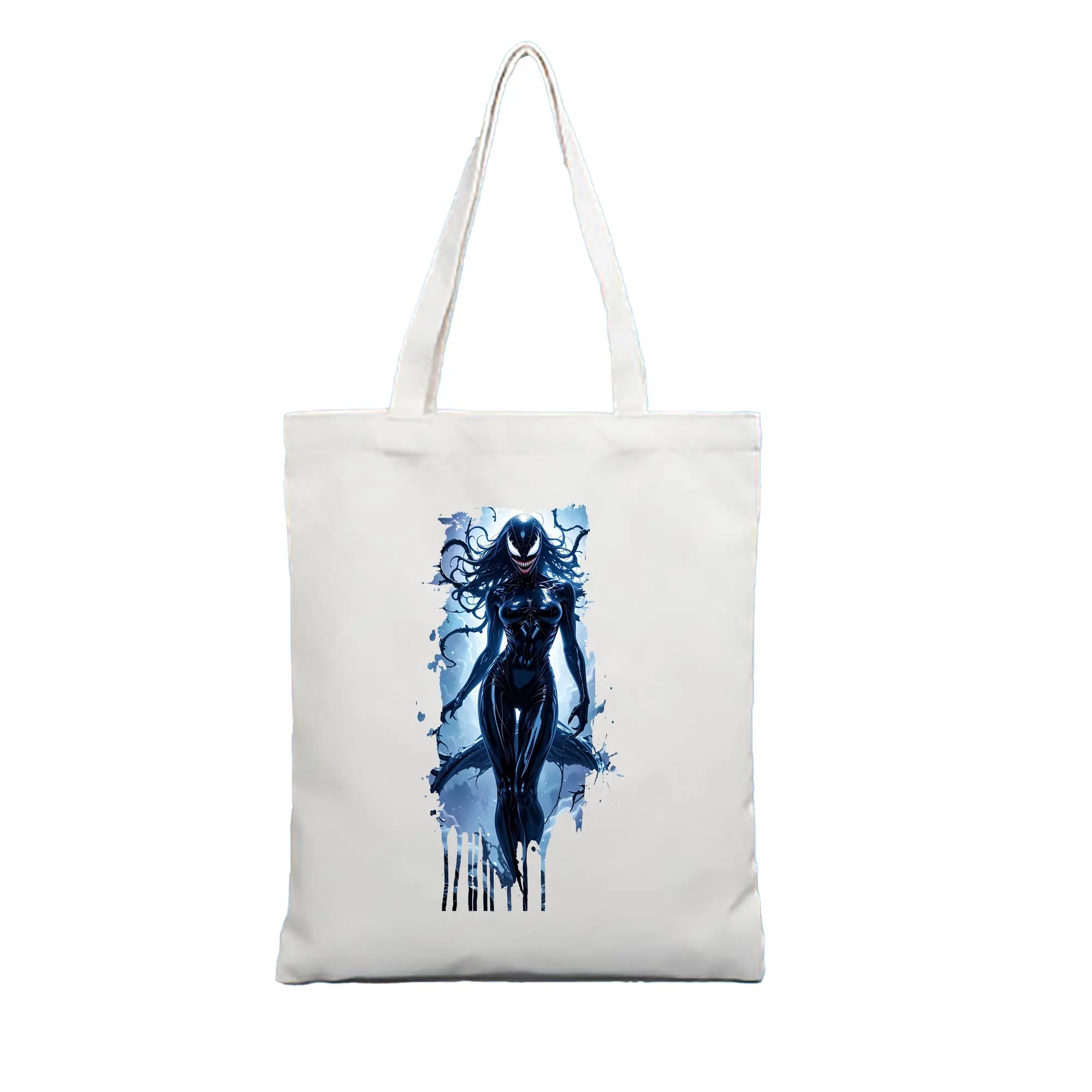 ヴェノム グッズ,ヴェノム - 縦型キャンバス手提げバッグ（トートバッグ） ・ キャンバス素材 ・ ショッピング用 ・ 軽量 丈夫 お手入れ簡単
