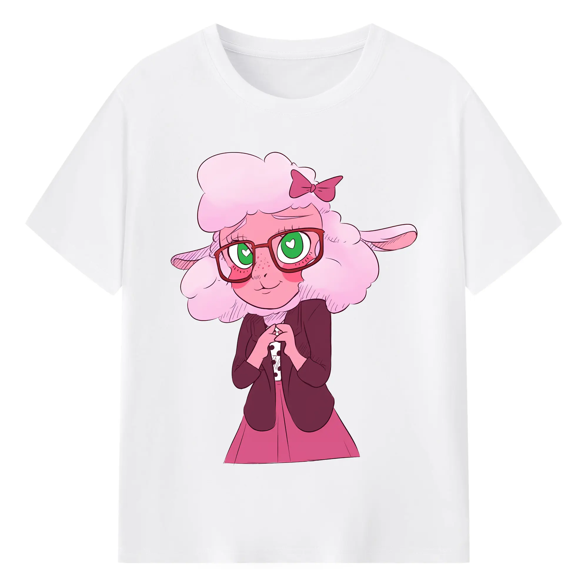 ズートピア グッズ,ベルウェザー副市長 - 綿100％ 半袖Tシャツ ・ フロントプリント ・ 快適 通気性 ・ 日常使い 散歩 スポーツ用