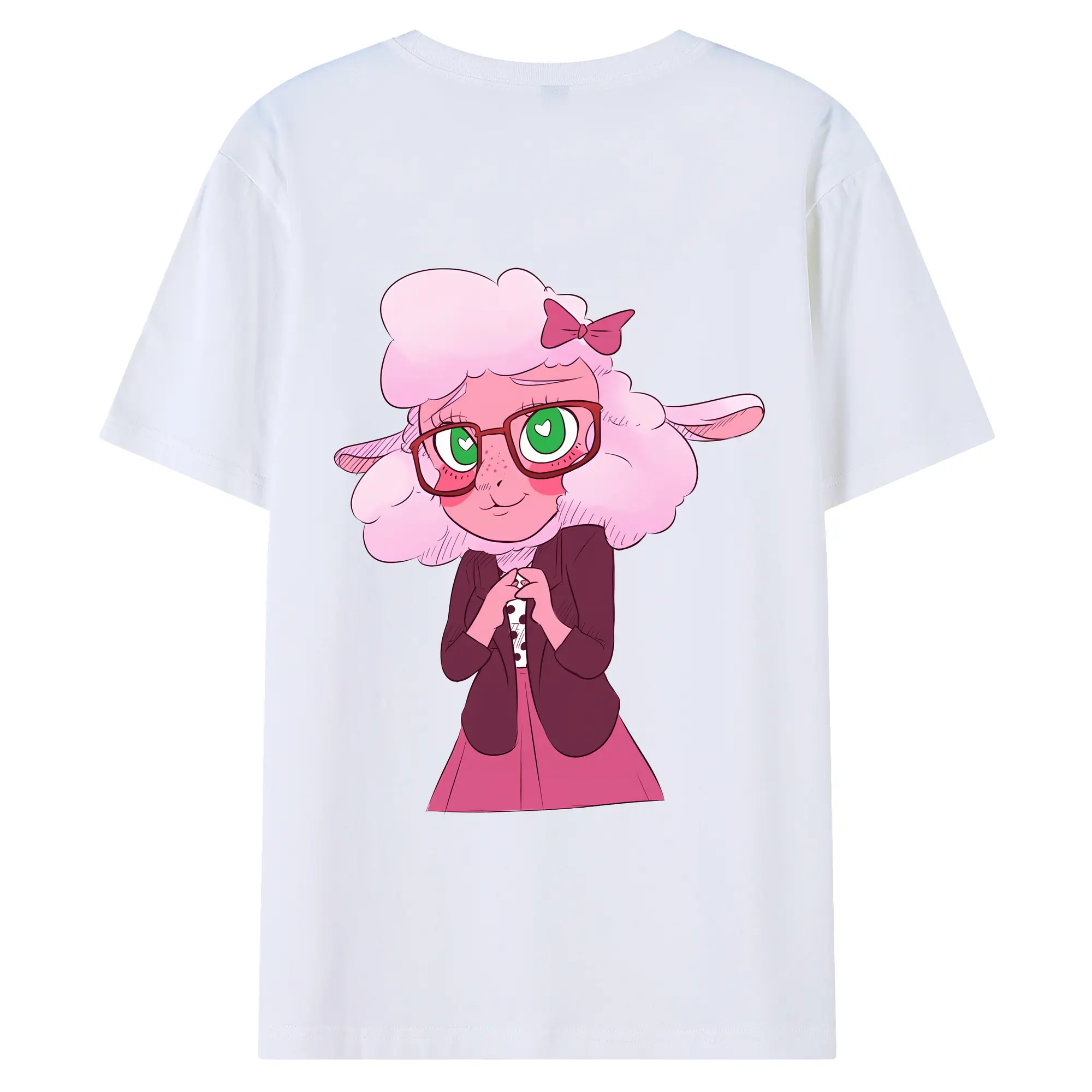 ズートピア グッズ,ベルウェザー副市長 - 綿100％ 半袖Tシャツ ・ バックプリント ・ 快適 通気性 ・ 日常使い 散歩 スポーツ用