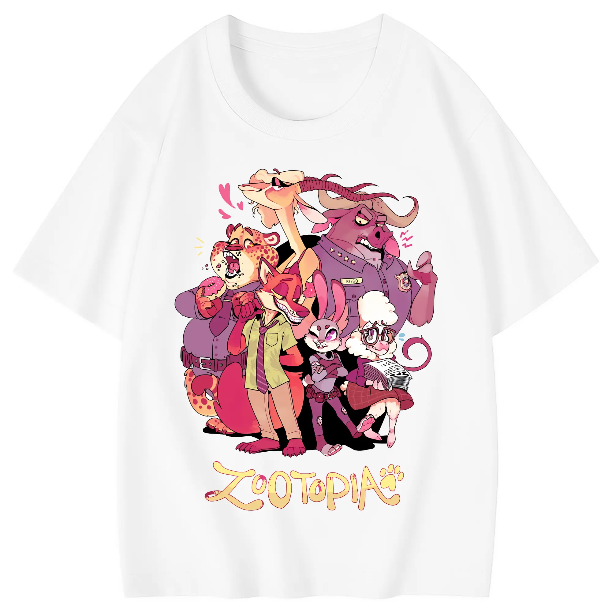 ズートピア グッズ,ベルウェザー副市長 - 綿100％ キッズTシャツ ・ フロントプリント ・ 快適 通気性 ・ スポーツ カジュアル 散歩用