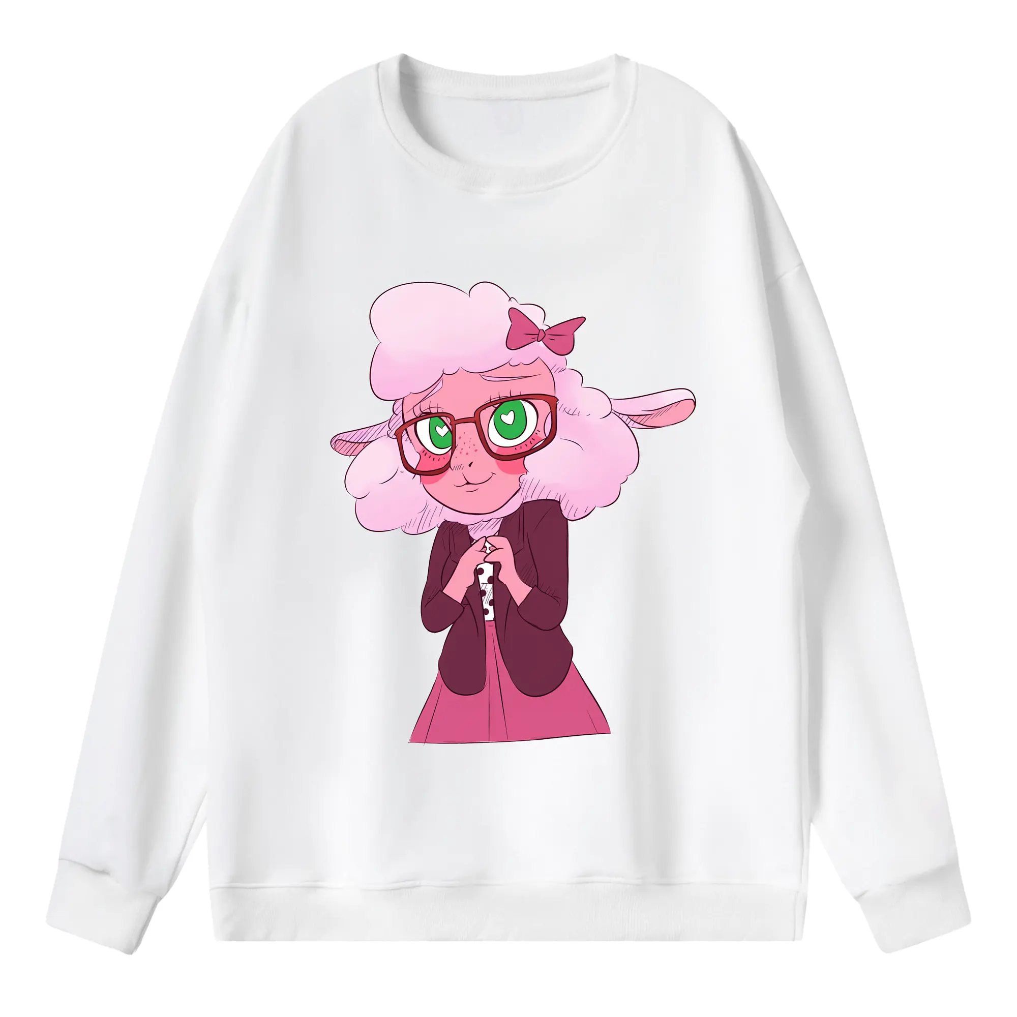 ズートピア グッズ,ベルウェザー副市長 - 薄手 クルーネック スウェット 裏毛260g · ポリエステル 春秋向け カジュアル 男女兼用 · トレーナー デイリー スポーツ 散歩に最適