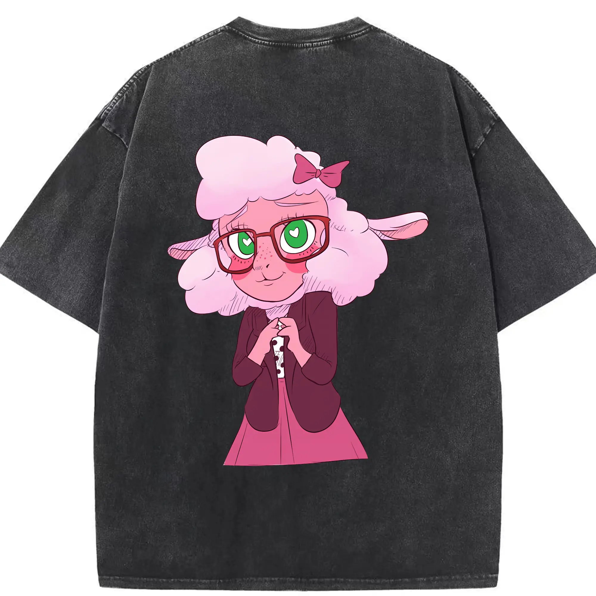 ズートピア グッズ,ベルウェザー副市長 - 綿100％ ヴィンテージ風 半袖Tシャツ ・ 背面プリント ・ 柔らか肌触り ・ 通気性 快適 ・ スポーツ カジュアル 外出用