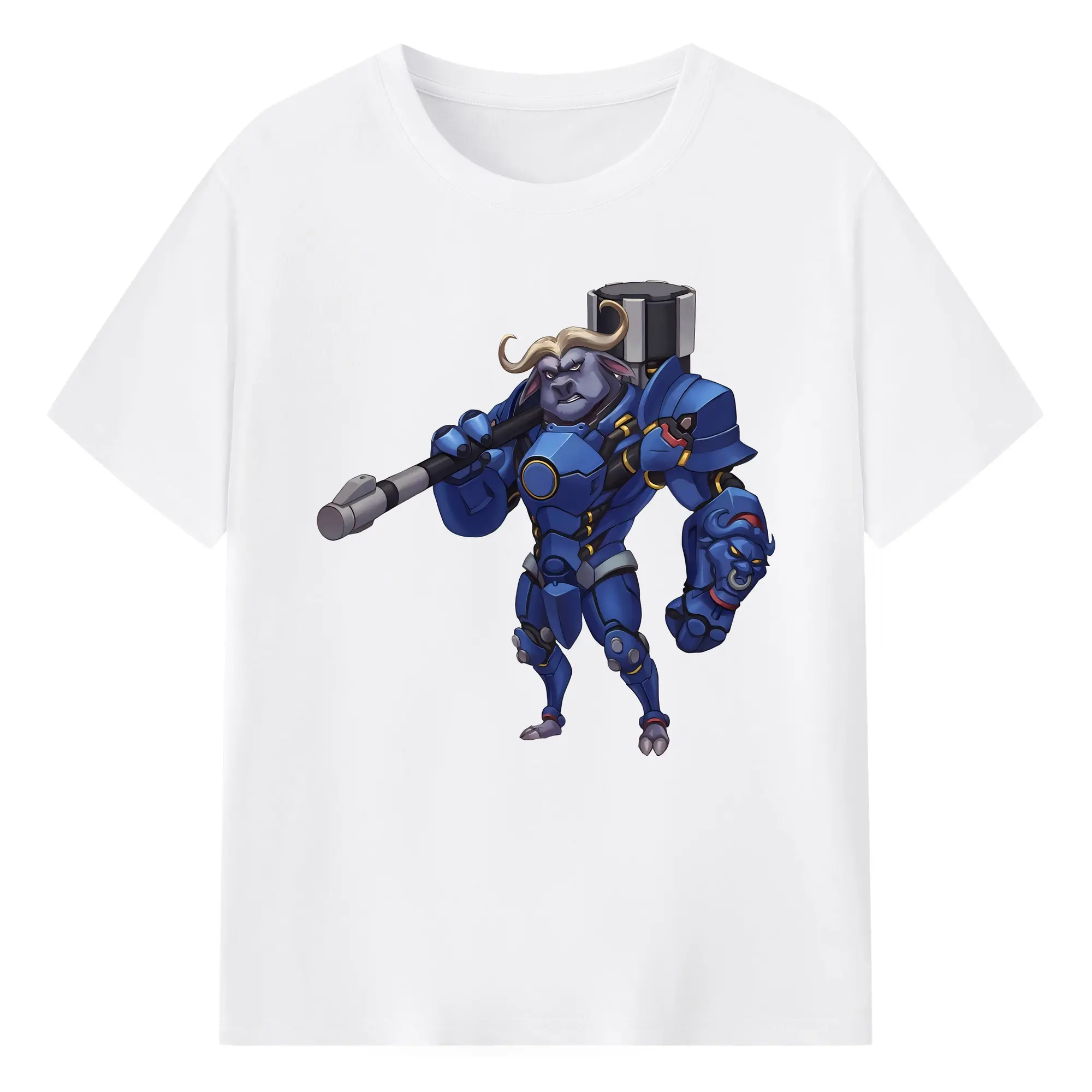 ズートピア グッズ,ボゴ署長 - 綿100％ 半袖Tシャツ ・ フロントプリント ・ 快適 通気性 ・ 日常使い 散歩 スポーツ用