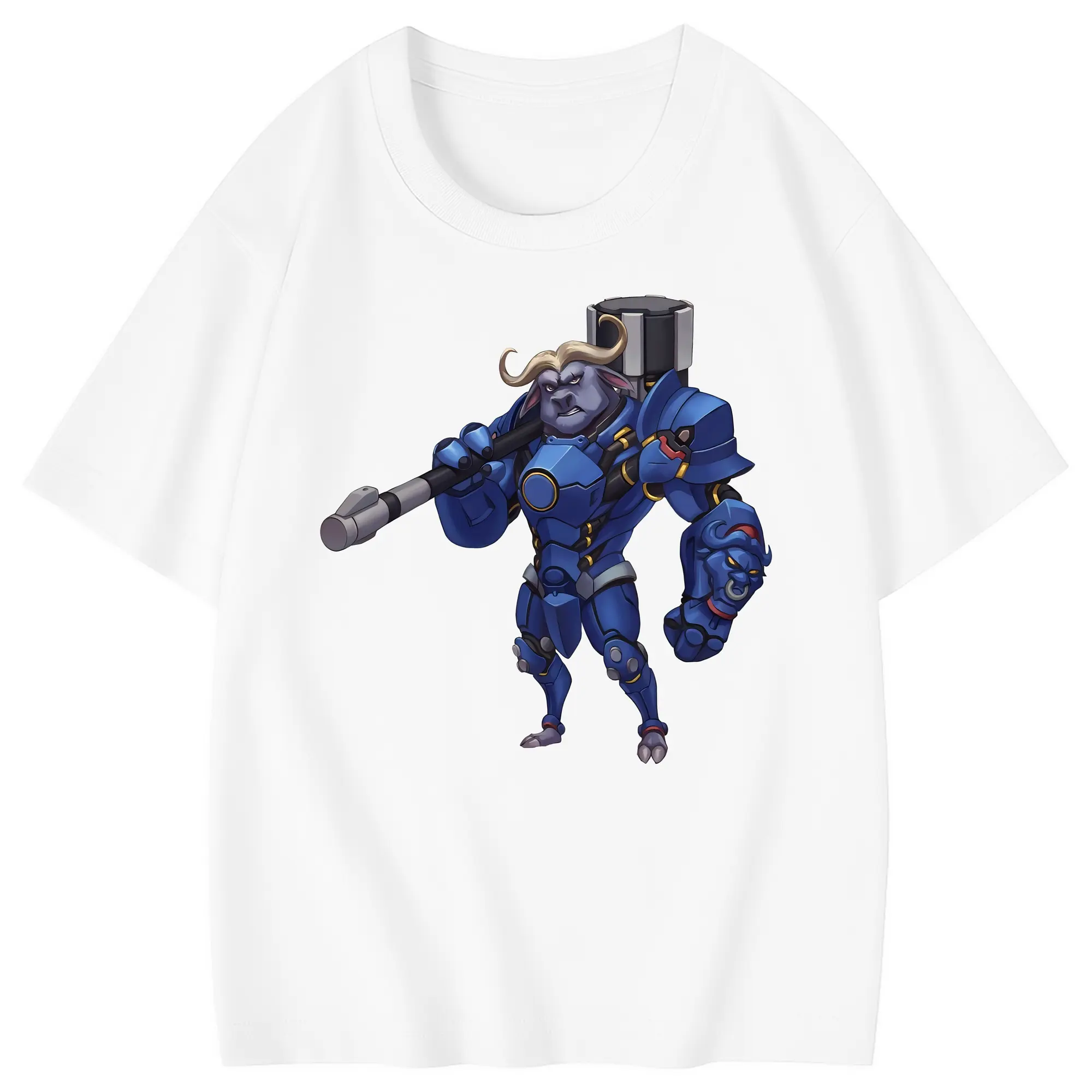 ズートピア グッズ,ボゴ署長 - 綿100％ キッズTシャツ ・ フロントプリント ・ 快適 通気性 ・ スポーツ カジュアル 散歩用