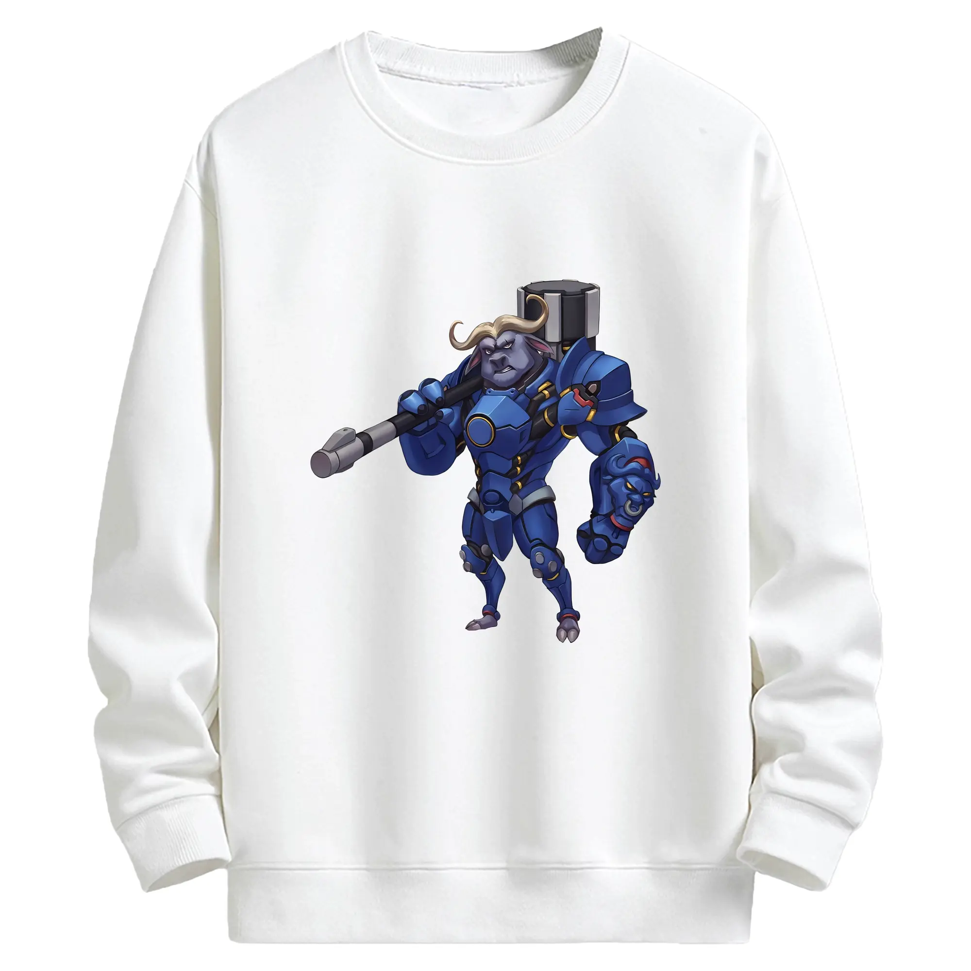 ズートピア グッズ,ボゴ署長 - キッズ クルーネックスウェットシャツ ・ フロントプリント ・ 綿80％ ポリエステル20％ ・ 快適 通学 スポーツ 日常使い お散歩用