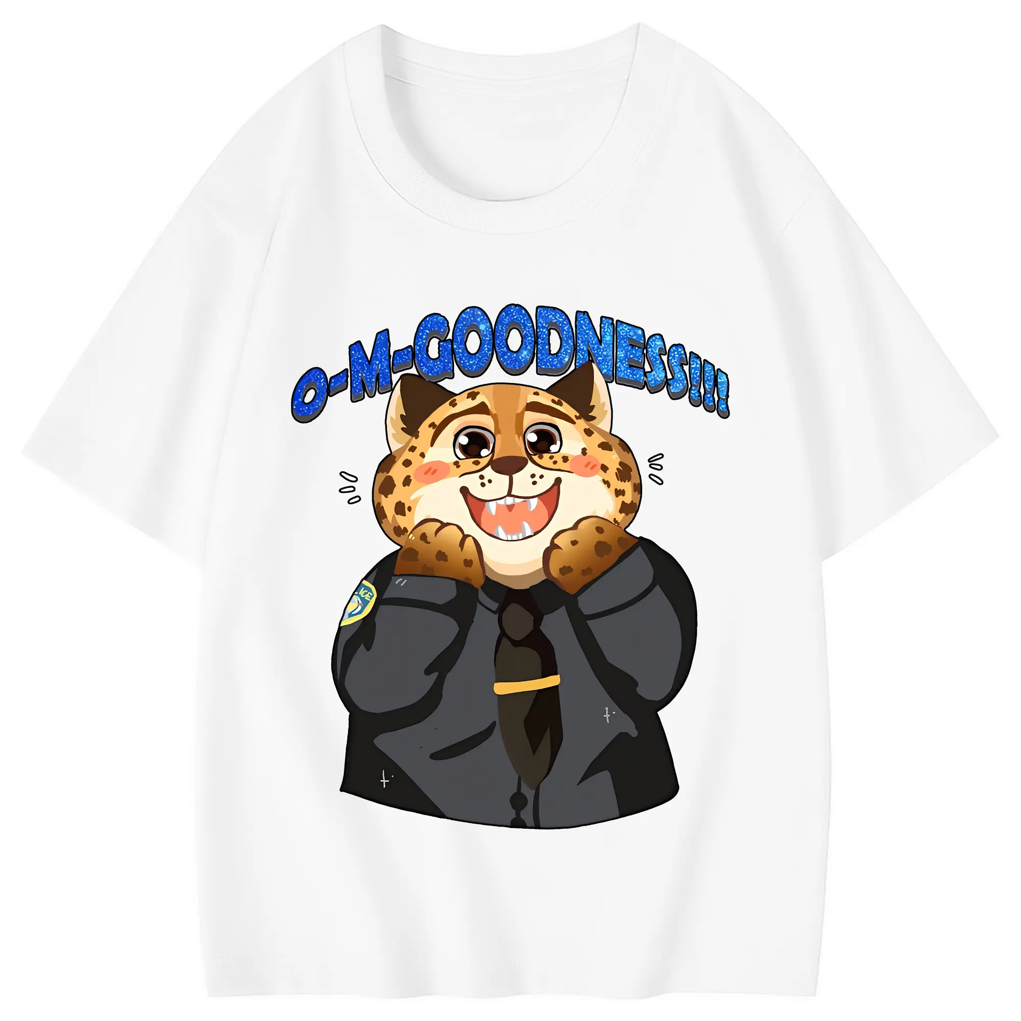 ズートピア グッズ,ベンジャミン・クロウハウザー - 綿100％ キッズTシャツ ・ フロントプリント ・ 快適 通気性 ・ スポーツ カジュアル 散歩用