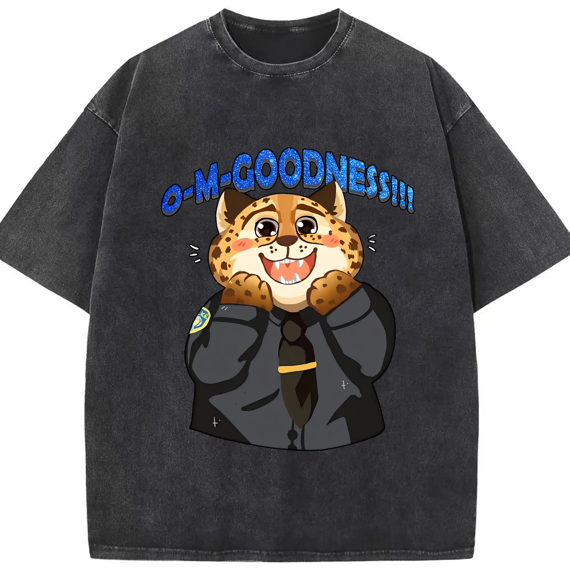 ズートピア グッズ,ベンジャミン・クロウハウザー - 綿100％ ヴィンテージ風 半袖Tシャツ ・ フロントプリント ・ 柔らか肌触り ・ 通気性 快適 ・ スポーツ カジュアル 外出用