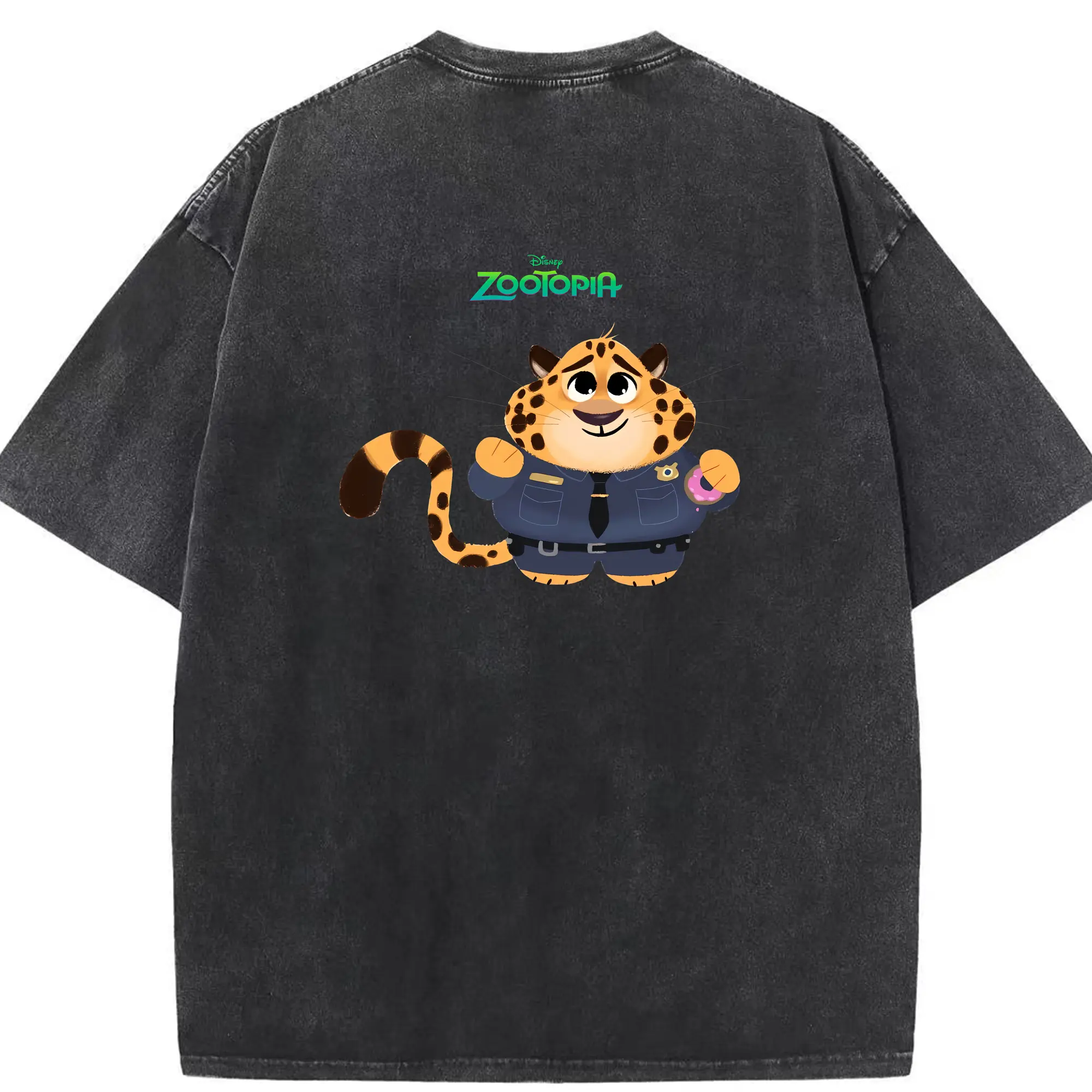 ズートピア グッズ,ベンジャミン・クロウハウザー - 綿100％ ヴィンテージ風 半袖Tシャツ ・ 背面プリント ・ 柔らか肌触り ・ 通気性 快適 ・ スポーツ カジュアル 外出用