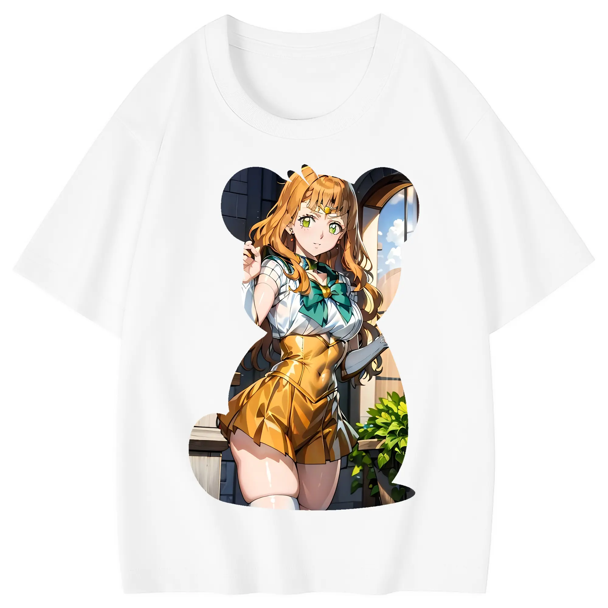 ブラッククローバー グッズ ミモザ・ヴァーミリオン - 綿100％ キッズTシャツ ・ フロントプリント ・ 快適 通気性 ・ スポーツ カジュアル 散歩用