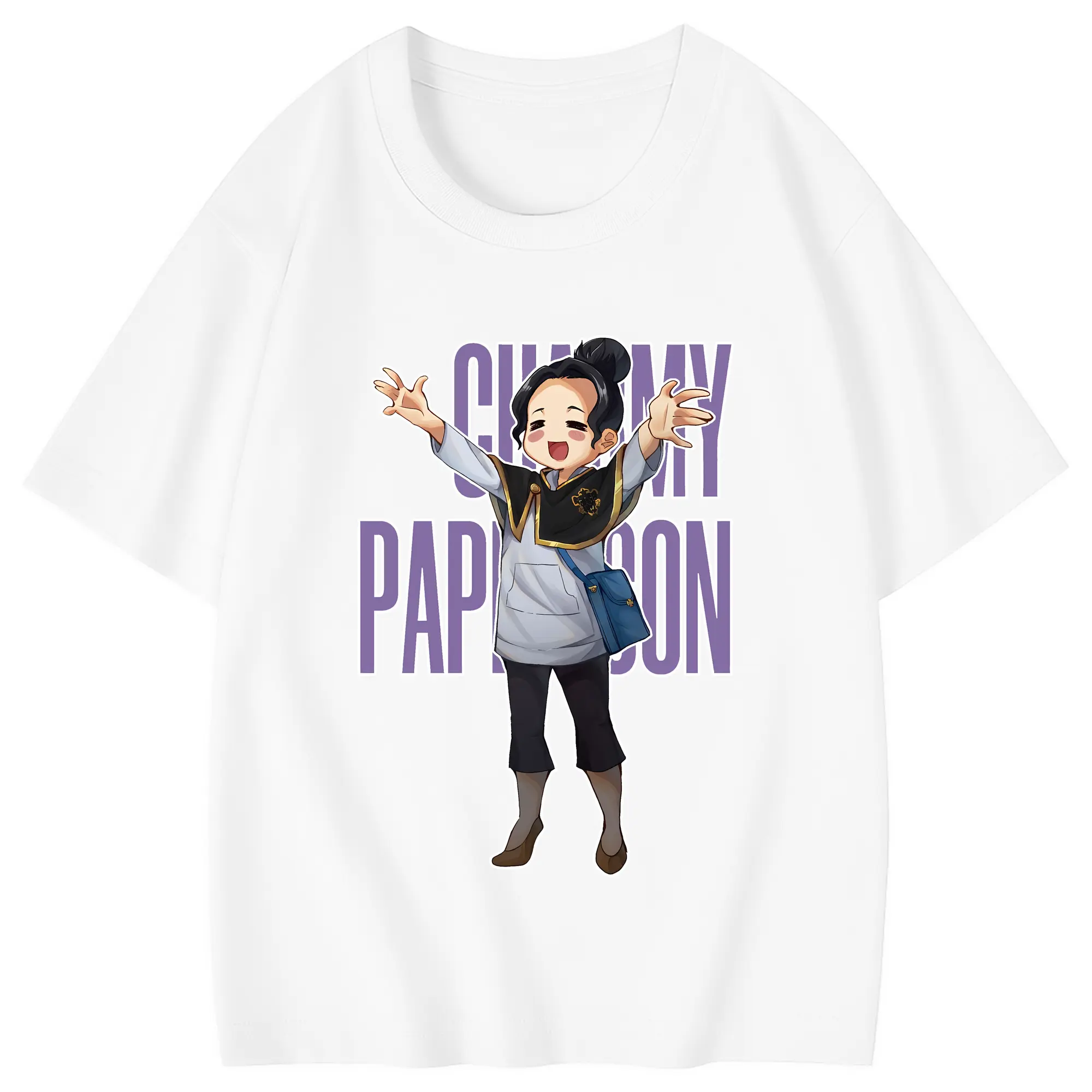 ブラッククローバー グッズ チャーミー・パピットソン - 綿100％ キッズTシャツ ・ フロントプリント ・ 快適 通気性 ・ スポーツ カジュアル 散歩用