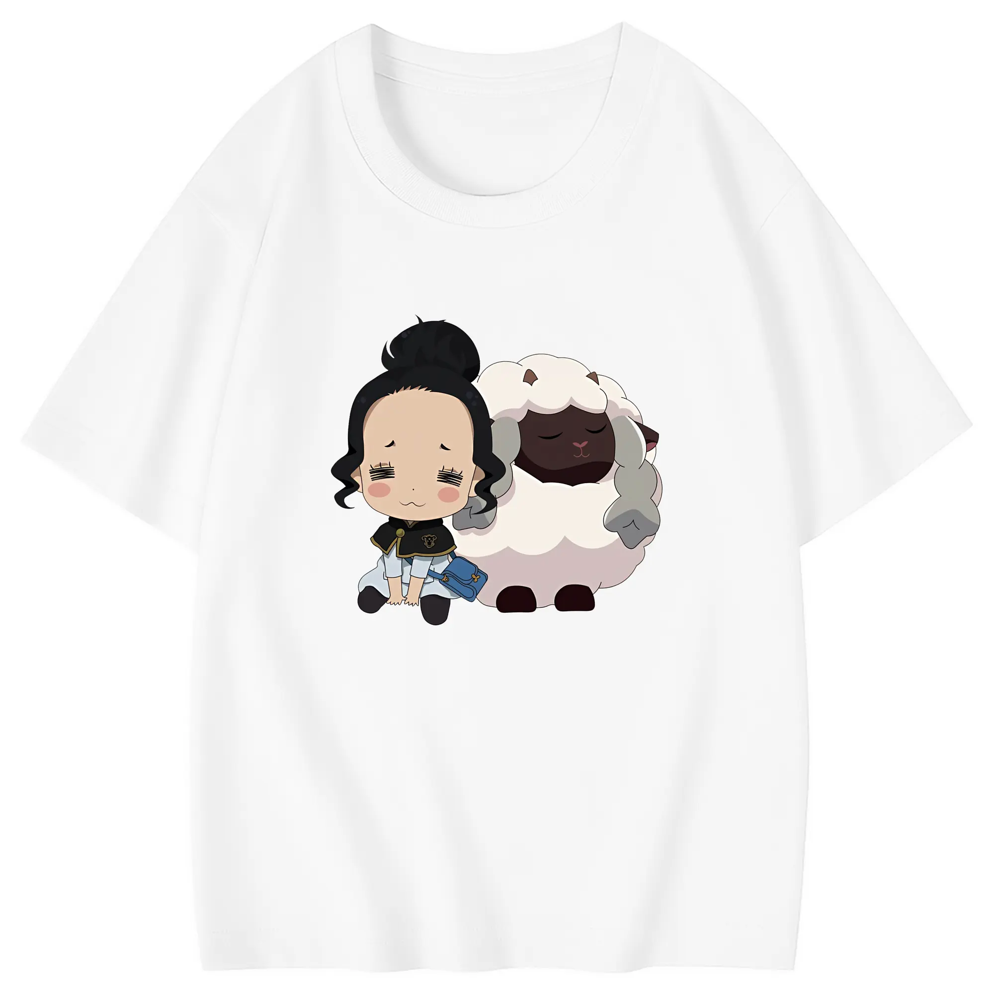 ブラッククローバー グッズ チャーミー・パピットソン - 綿100％ キッズTシャツ ・ フロントプリント ・ 快適 通気性 ・ スポーツ カジュアル 散歩用