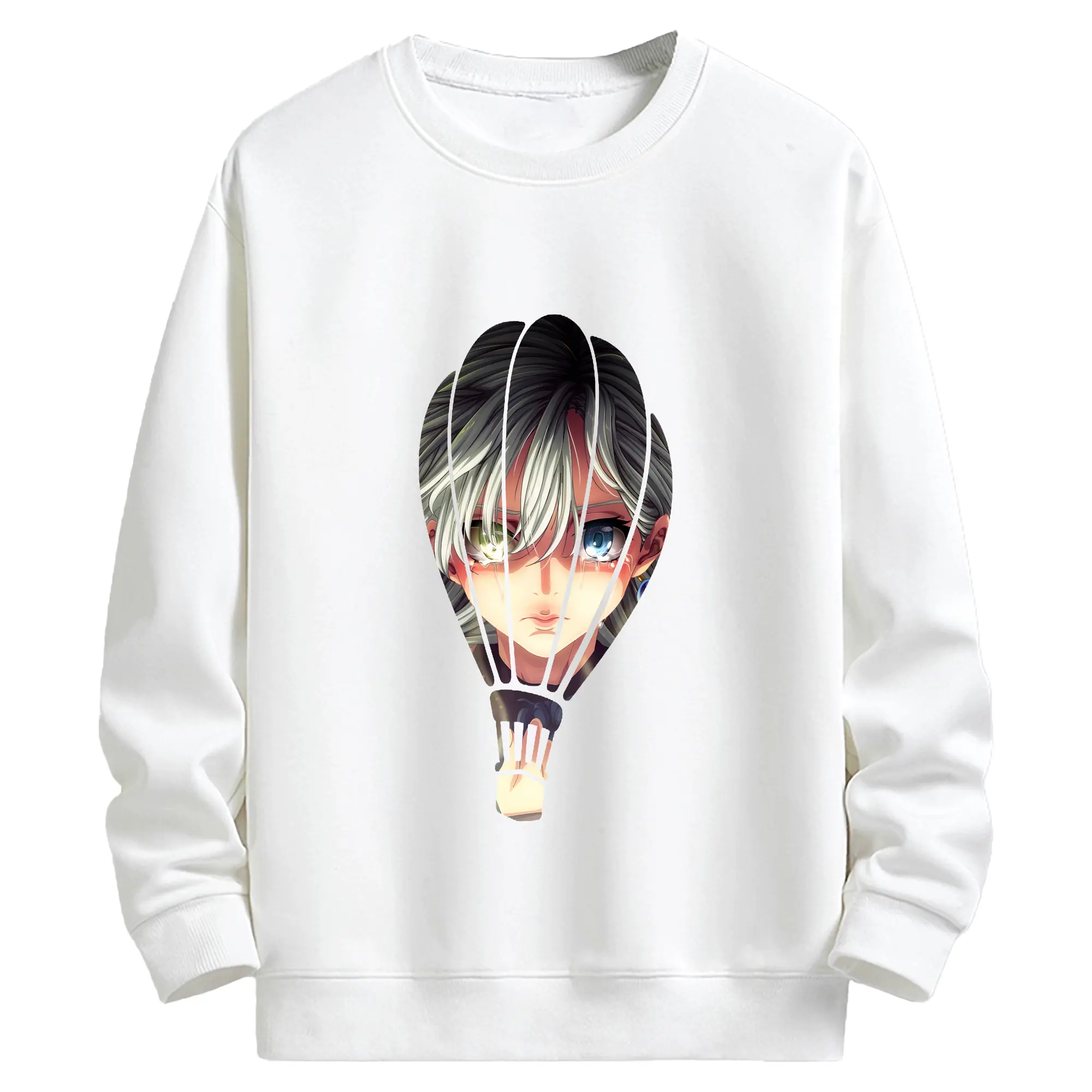 七つの大罪 グッズ エリザベス - キッズ クルーネックスウェットシャツ ・ フロントプリント ・ 綿80％ ポリエステル20％ ・ 快適 通学 スポーツ 日常使い お散歩用