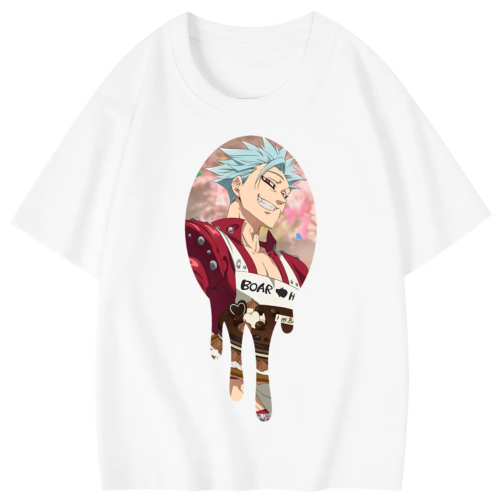 七つの大罪 グッズ バン - 綿100％ キッズTシャツ ・ フロントプリント ・ 快適 通気性 ・ スポーツ カジュアル 散歩用