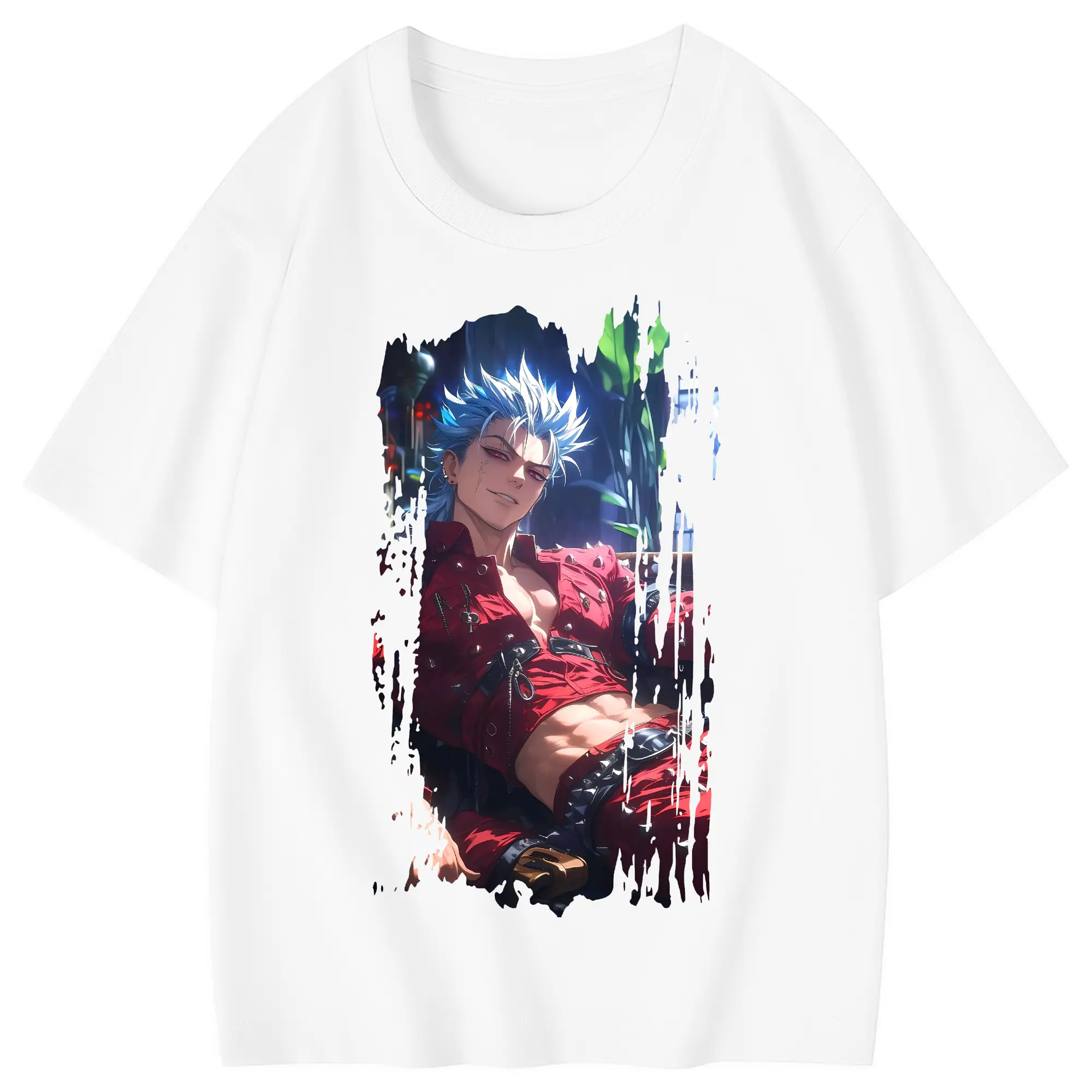 七つの大罪 グッズ バン - 綿100％ キッズTシャツ ・ フロントプリント ・ 快適 通気性 ・ スポーツ カジュアル 散歩用
