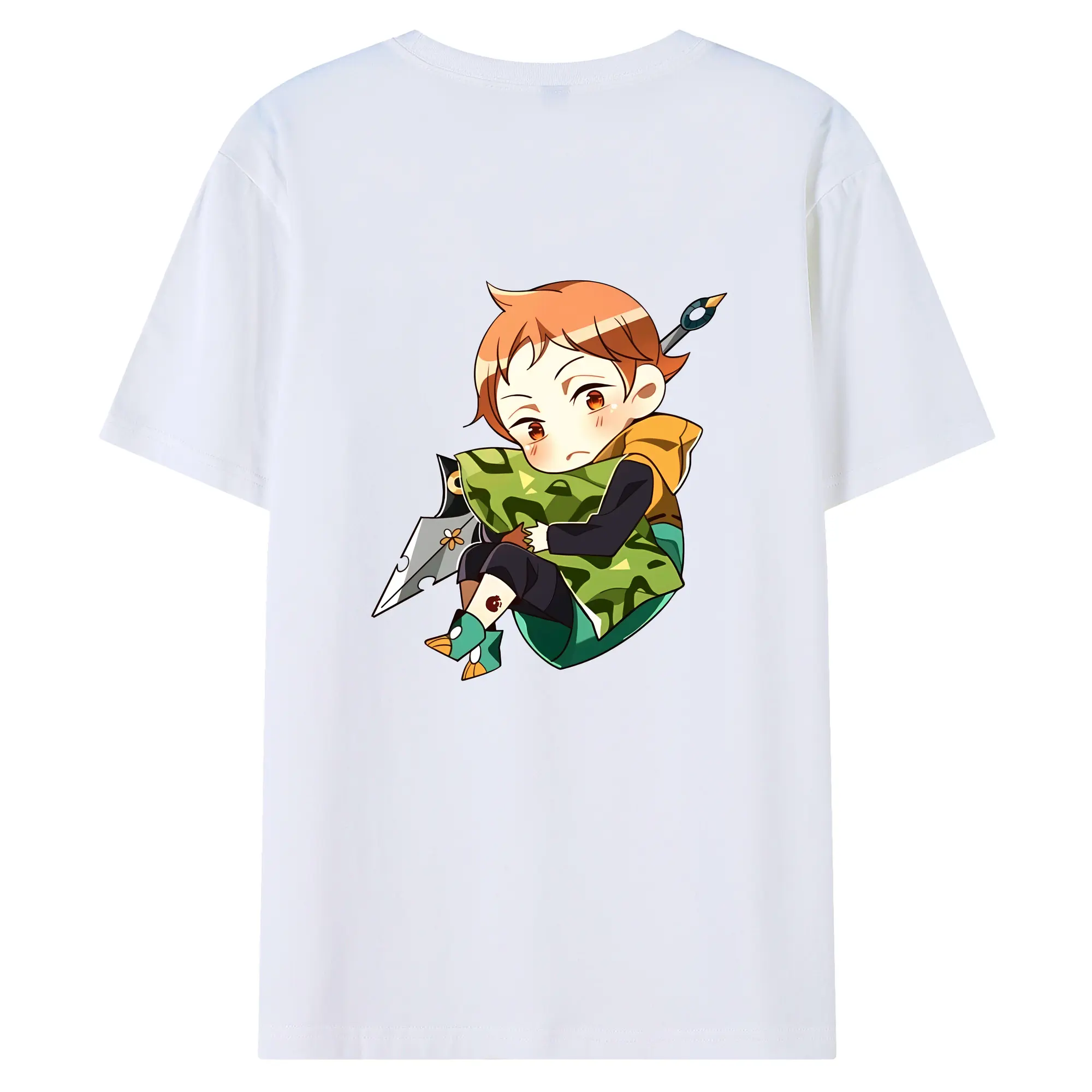 七つの大罪 グッズ キング - 綿100％ 半袖Tシャツ ・ バックプリント ・ 快適 通気性 ・ 日常使い 散歩 スポーツ用