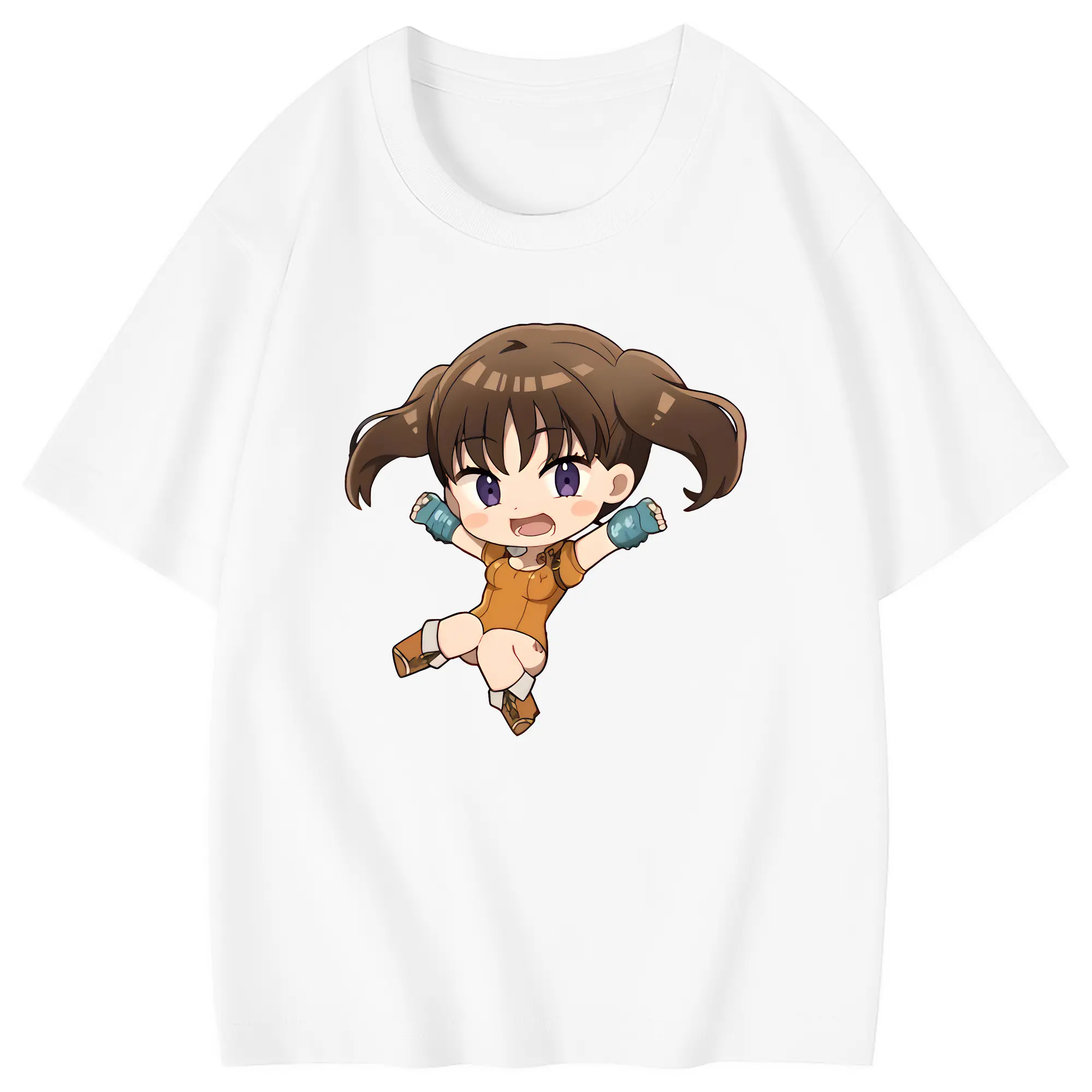 七つの大罪 グッズ ディアンヌ - 綿100％ キッズTシャツ ・ フロントプリント ・ 快適 通気性 ・ スポーツ カジュアル 散歩用