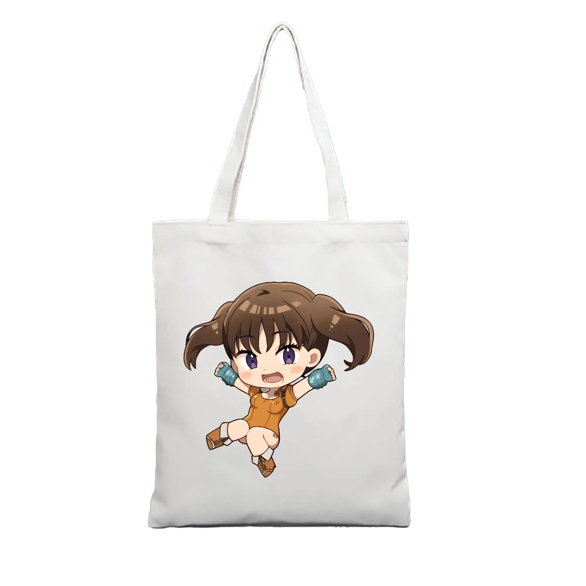 七つの大罪 グッズ ディアンヌ - 縦型キャンバス手提げバッグ（トートバッグ） ・ キャンバス素材 ・ ショッピング用 ・ 軽量 丈夫 お手入れ簡単