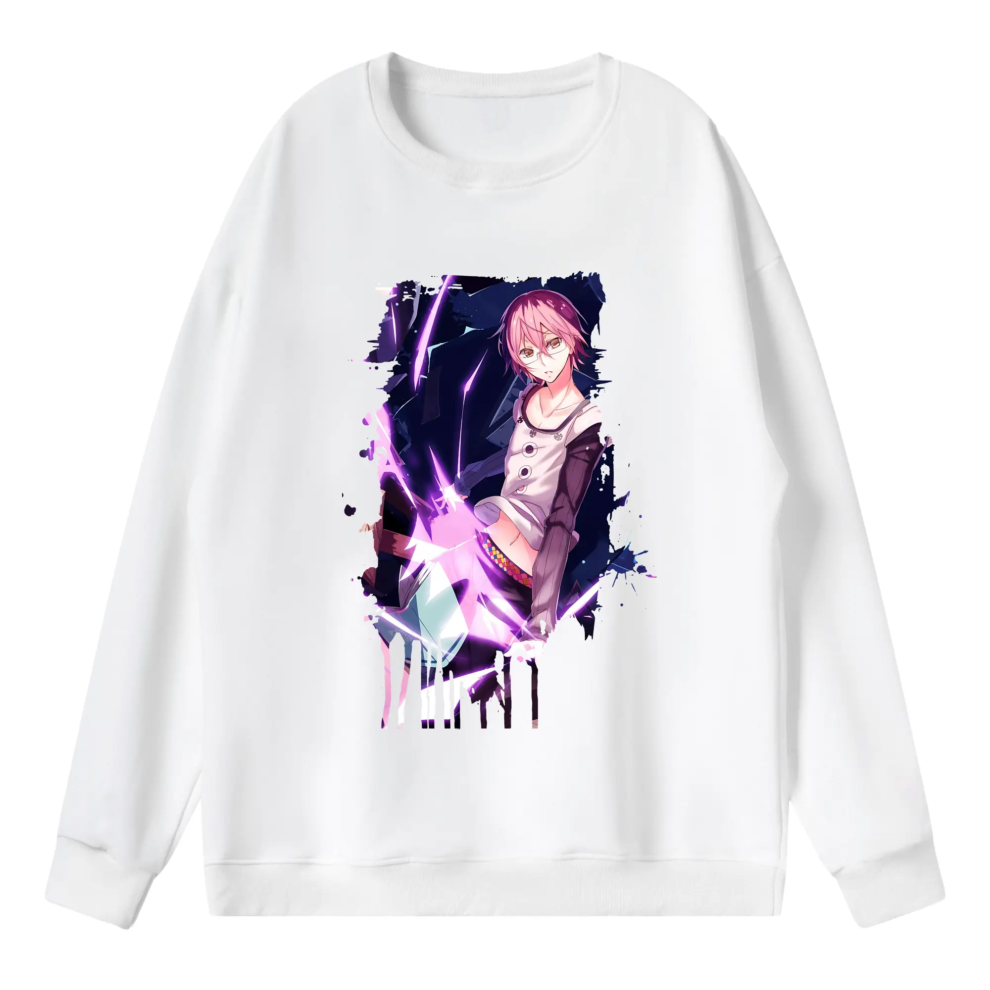 七つの大罪 グッズ ゴウセル - 薄手 クルーネック スウェット 裏毛260g · ポリエステル 春秋向け カジュアル 男女兼用 · トレーナー デイリー スポーツ 散歩に最適