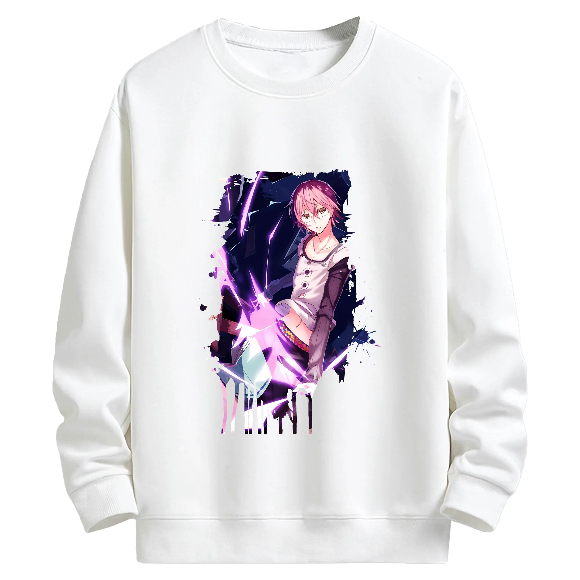 七つの大罪 グッズ ゴウセル - キッズ クルーネックスウェットシャツ ・ フロントプリント ・ 綿80％ ポリエステル20％ ・ 快適 通学 スポーツ 日常使い お散歩用