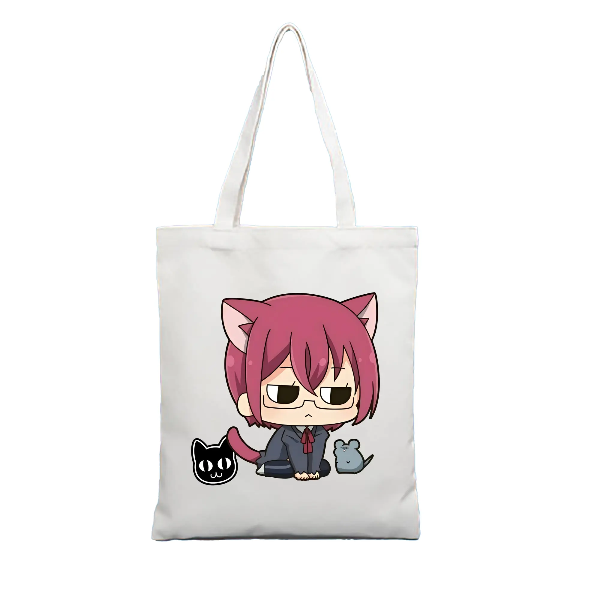 七つの大罪 グッズ ゴウセル - 縦型キャンバス手提げバッグ（トートバッグ） ・ キャンバス素材 ・ ショッピング用 ・ 軽量 丈夫 お手入れ簡単