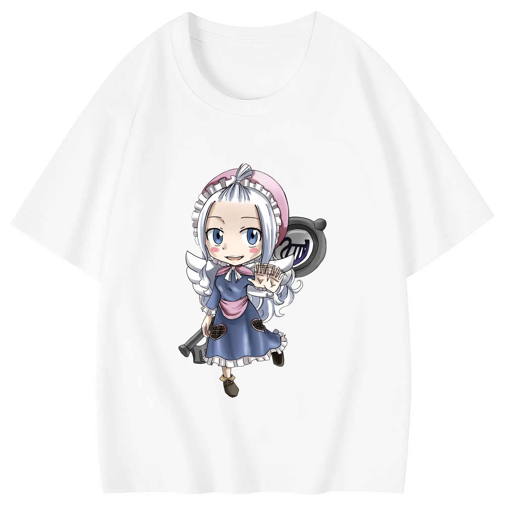 フェアリーテイル グッズ ミラジェーン・ストラウス - 綿100％ キッズTシャツ ・ フロントプリント ・ 快適 通気性 ・ スポーツ カジュアル 散歩用