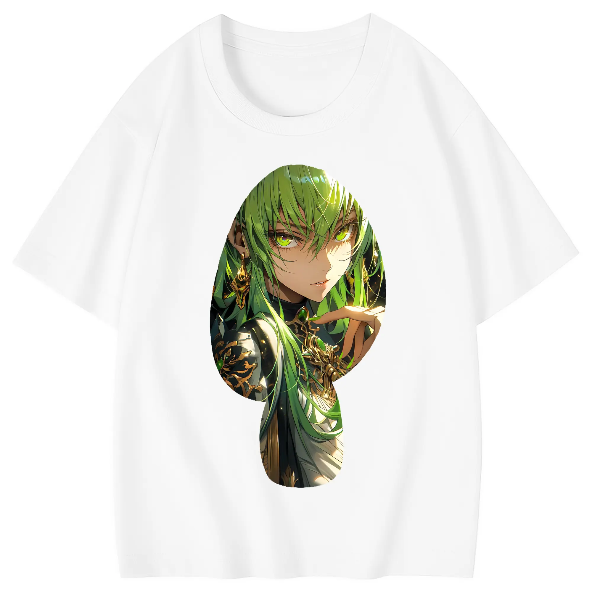 コードギアス 反逆のルルーシュ グッズ シーツー - 綿100％ キッズTシャツ ・ フロントプリント ・ 快適 通気性 ・ スポーツ カジュアル 散歩用