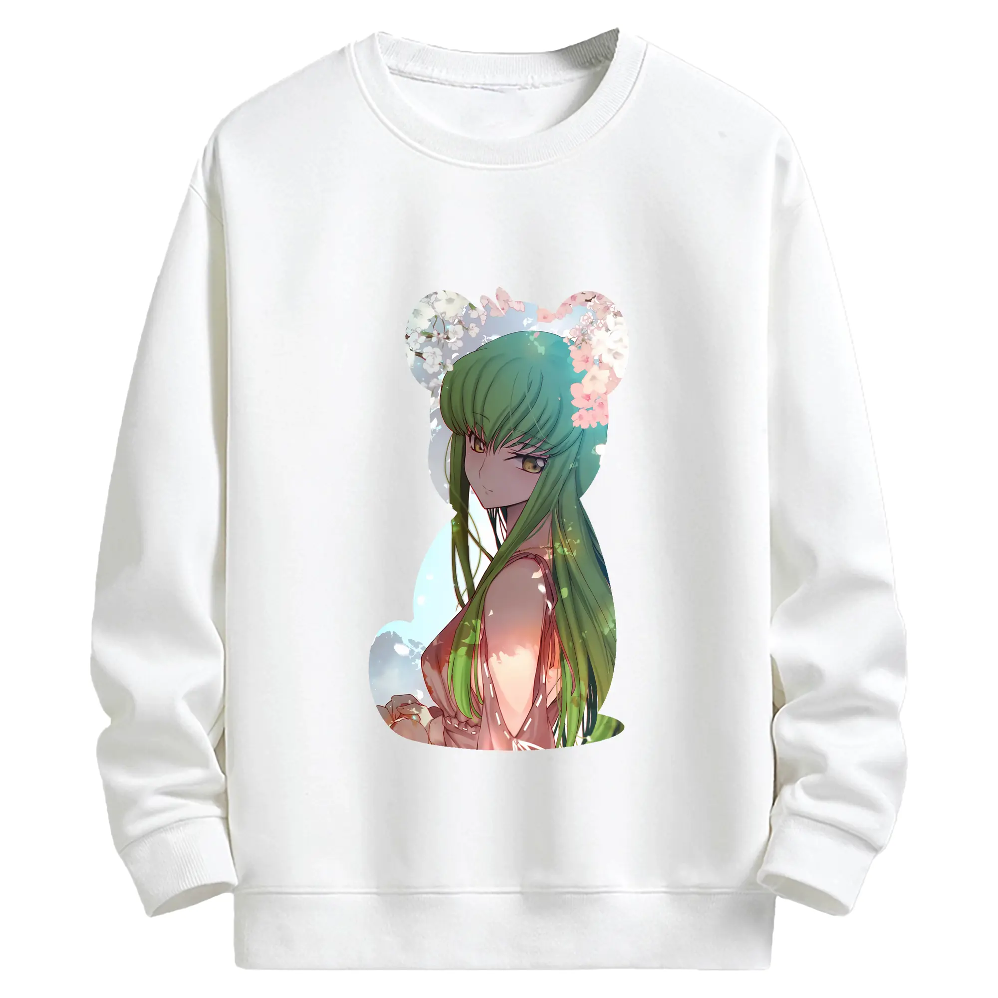 コードギアス 反逆のルルーシュ グッズ シーツー - キッズ クルーネックスウェットシャツ ・ フロントプリント ・ 綿80％ ポリエステル20％ ・ 快適 通学 スポーツ 日常使い お散歩用