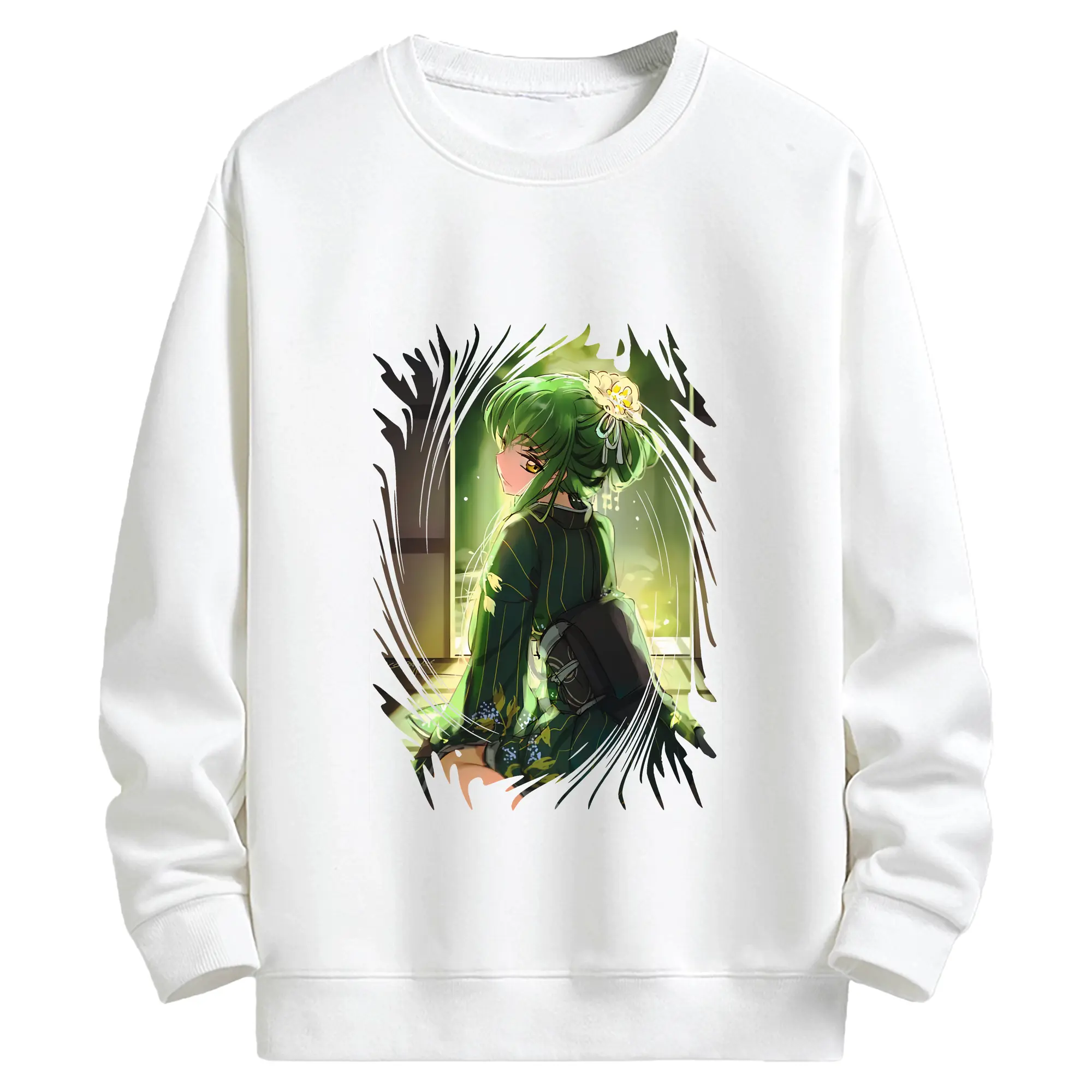 コードギアス 反逆のルルーシュ グッズ シーツー - キッズ クルーネックスウェットシャツ ・ フロントプリント ・ 綿80％ ポリエステル20％ ・ 快適 通学 スポーツ 日常使い お散歩用