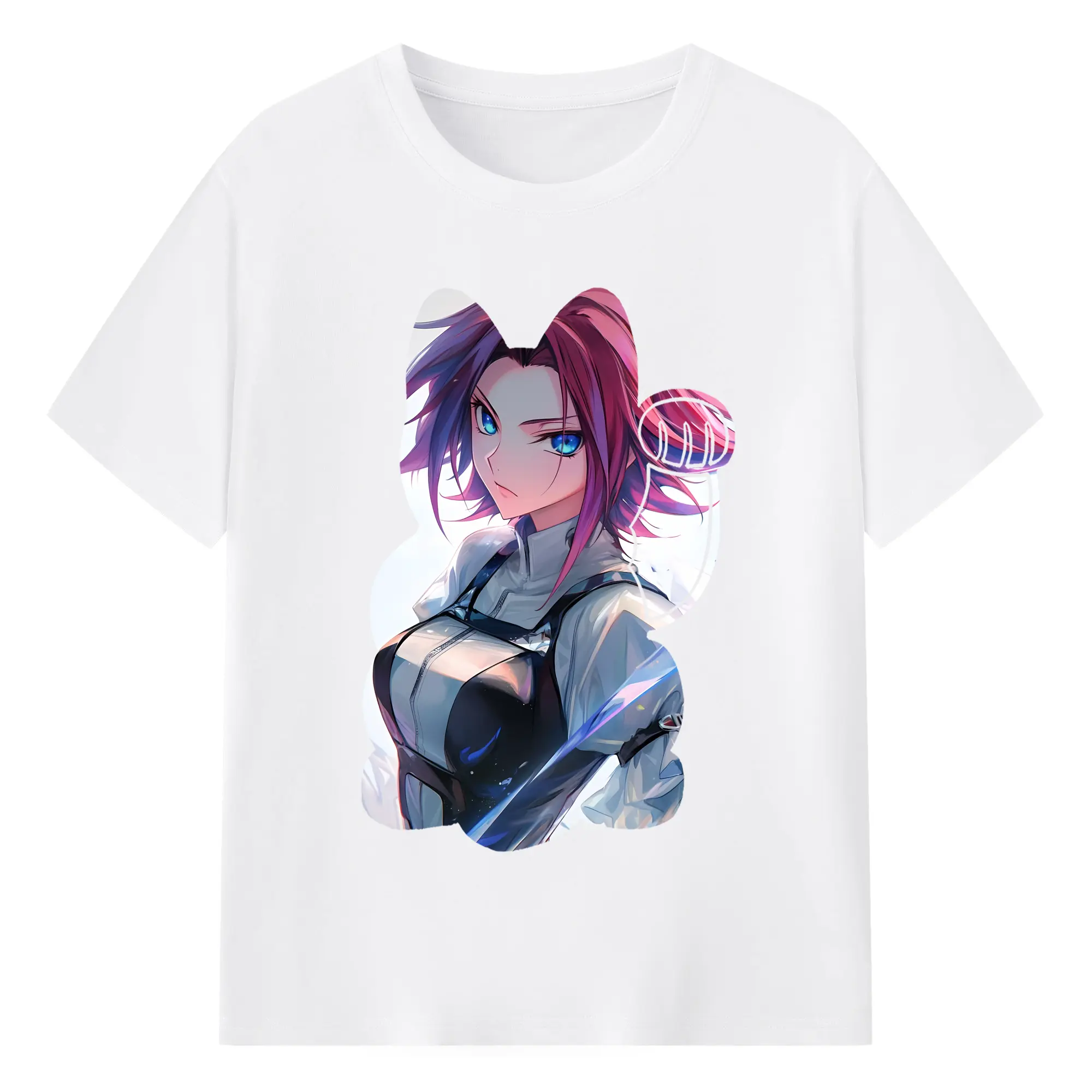 コードギアス 反逆のルルーシュ グッズ カレン・シュタットフェルト - 綿100％ 半袖Tシャツ ・ フロントプリント ・ 快適 通気性 ・ 日常使い 散歩 スポーツ用