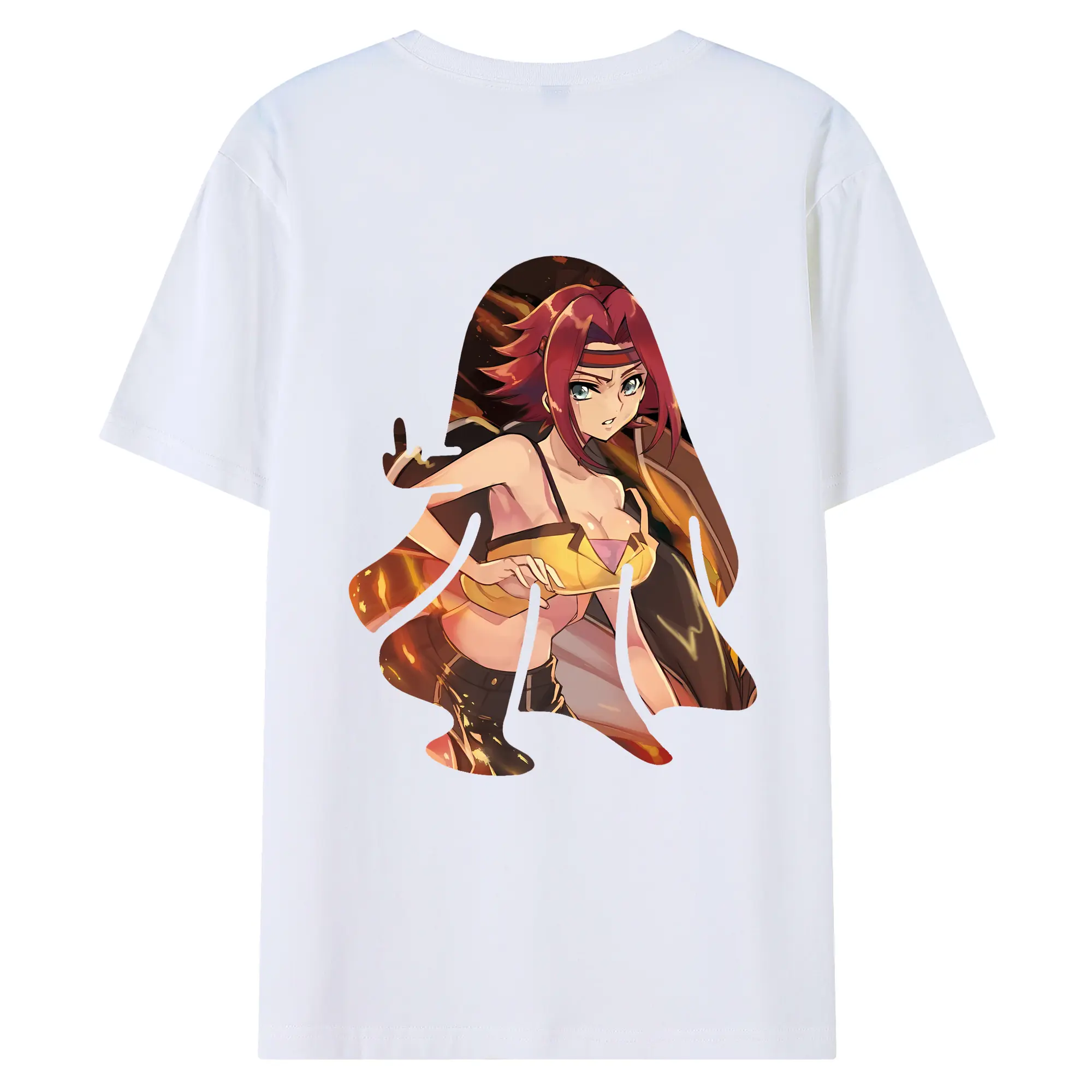 コードギアス 反逆のルルーシュ グッズ カレン・シュタットフェルト - 綿100％ 半袖Tシャツ ・ バックプリント ・ 快適 通気性 ・ 日常使い 散歩 スポーツ用