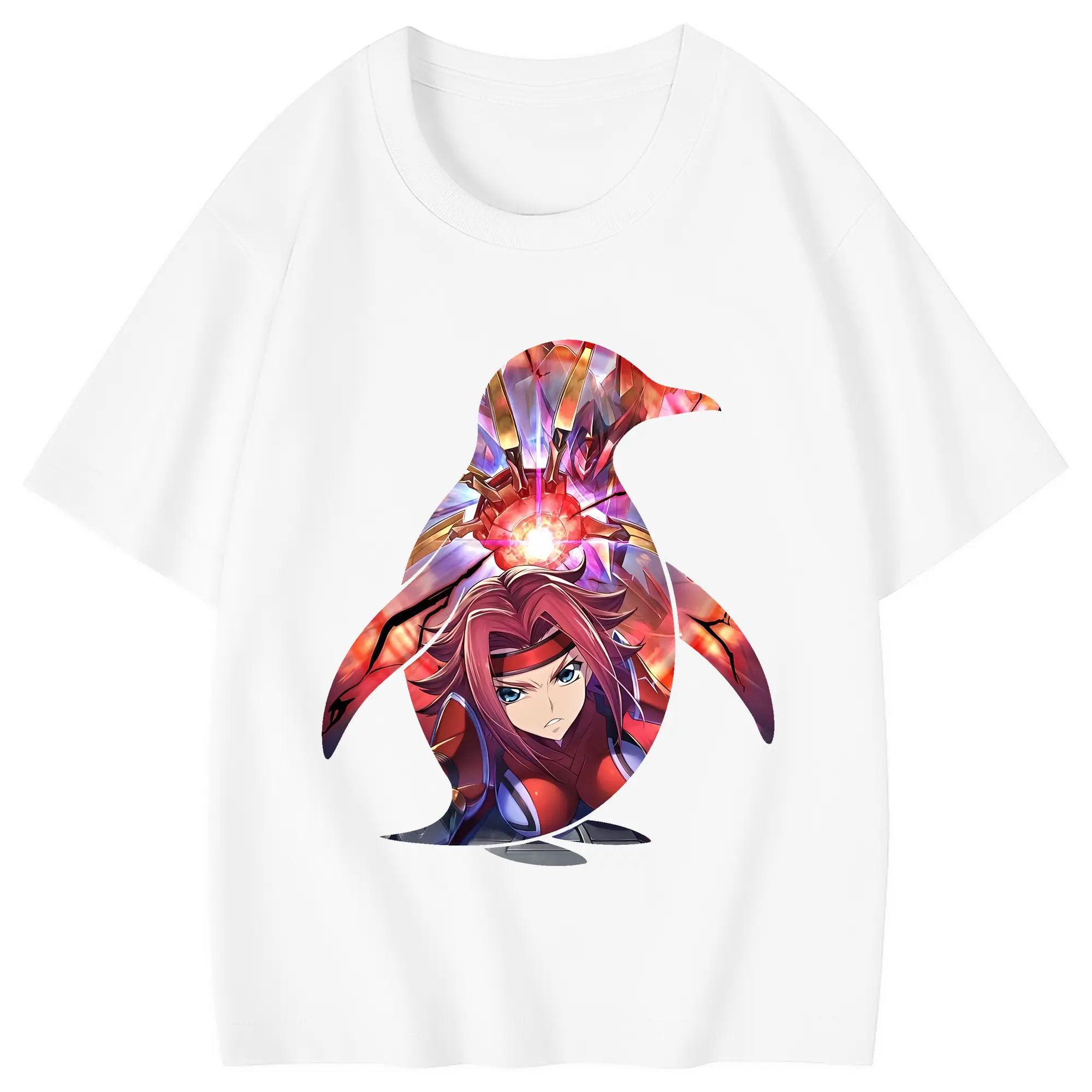 コードギアス 反逆のルルーシュ グッズ カレン・シュタットフェルト - 綿100％ キッズTシャツ ・ フロントプリント ・ 快適 通気性 ・ スポーツ カジュアル 散歩用