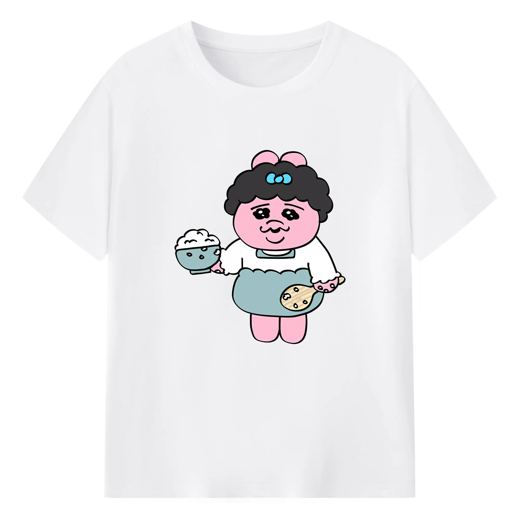 おぱんちゅうさぎ グッズ おぱんちゅうさぎ - 綿100％ 半袖Tシャツ ・ フロントプリント ・ 快適 通気性 ・ 日常使い 散歩 スポーツ用