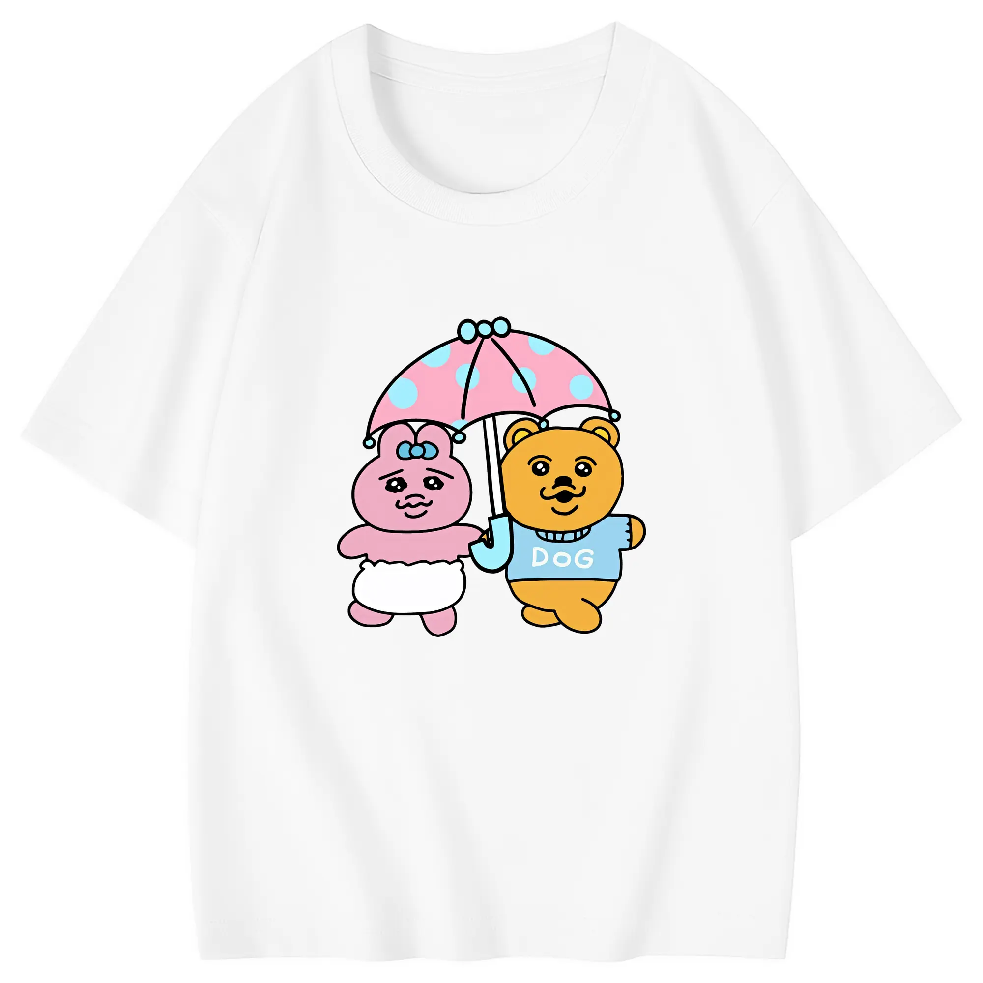 おぱんちゅうさぎ グッズ おぱんちゅうさぎ - 綿100％ キッズTシャツ ・ フロントプリント ・ 快適 通気性 ・ スポーツ カジュアル 散歩用