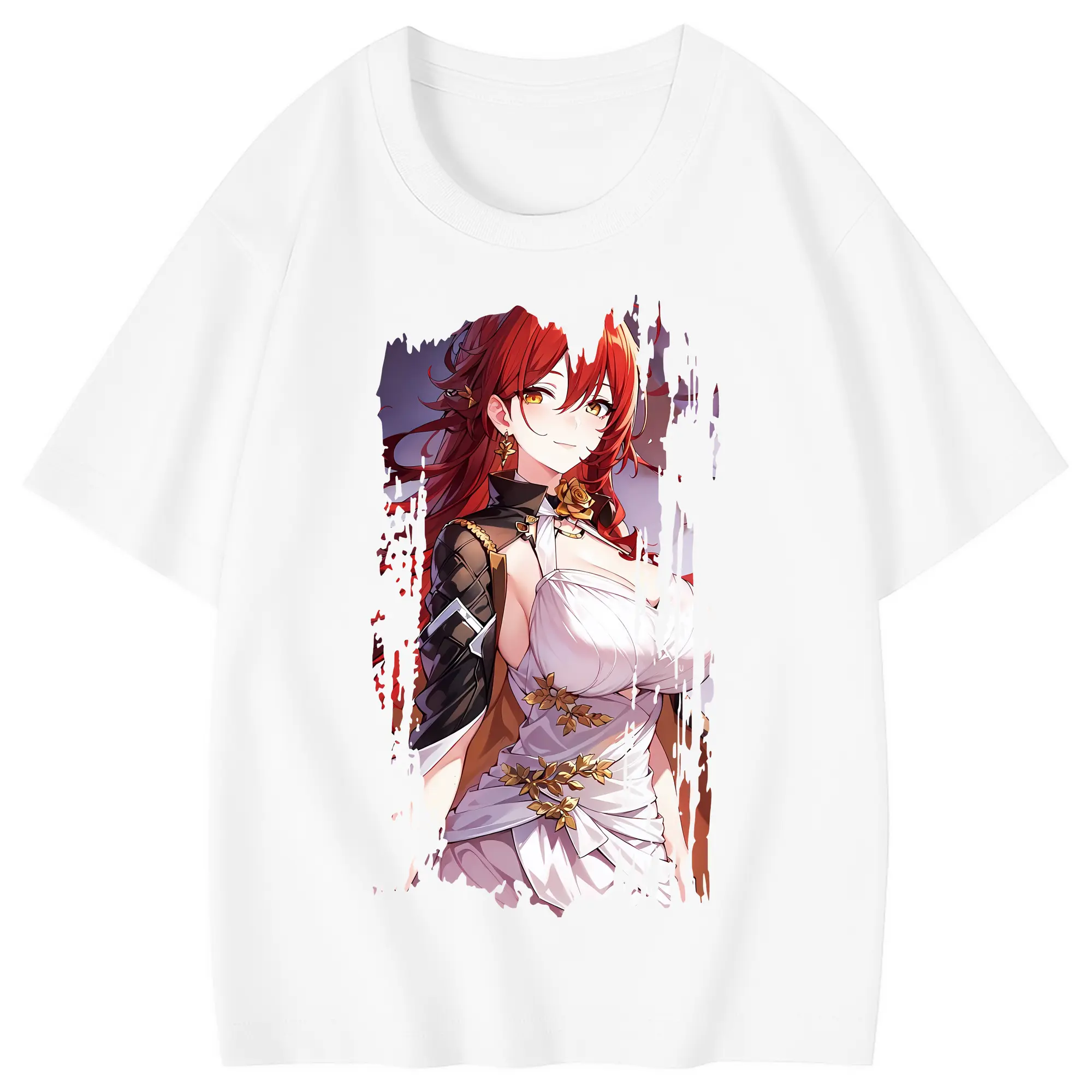 崩壊：スターレイル グッズ 姫子 - 綿100％ キッズTシャツ ・ フロントプリント ・ 快適 通気性 ・ スポーツ カジュアル 散歩用