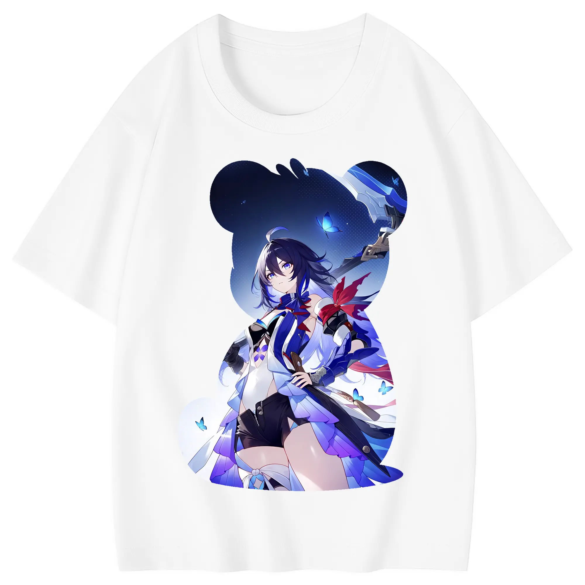 崩壊：スターレイル グッズ ゼーレ - 綿100％ キッズTシャツ ・ フロントプリント ・ 快適 通気性 ・ スポーツ カジュアル 散歩用