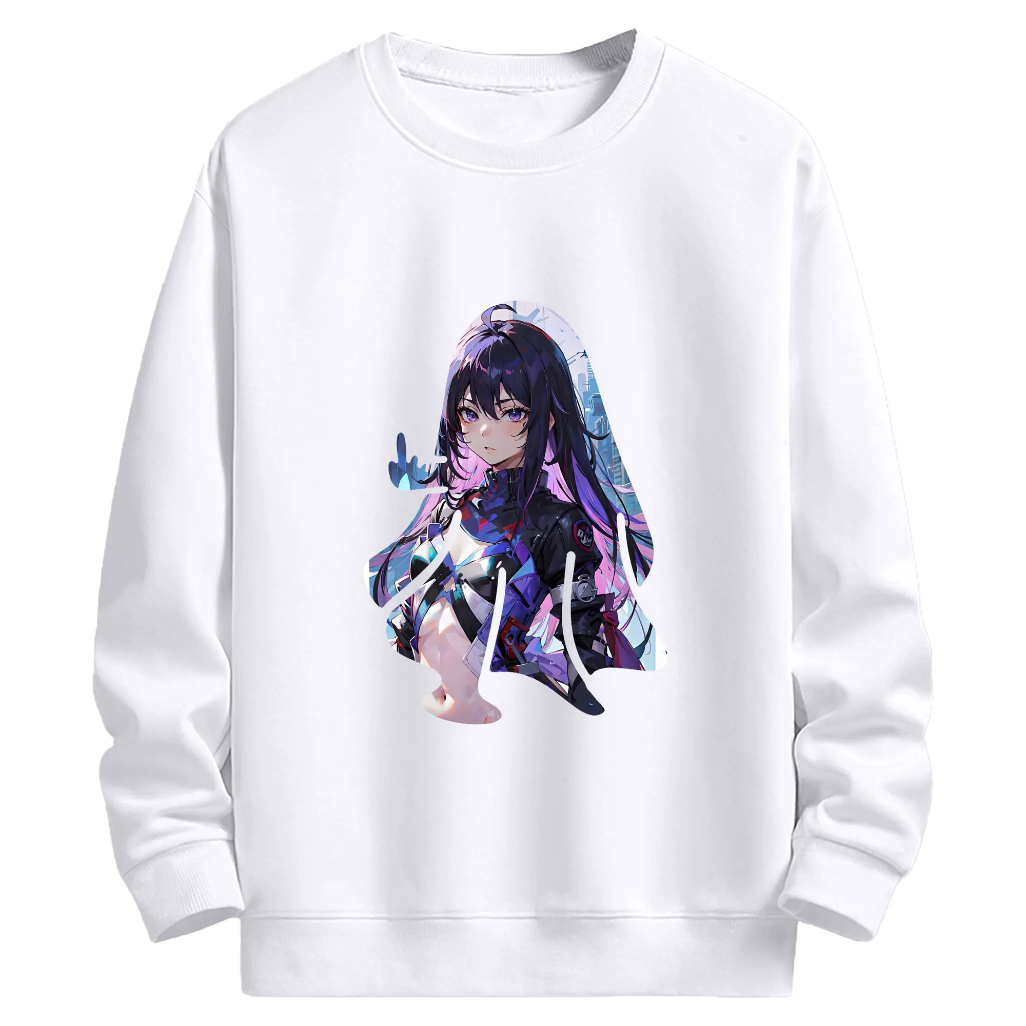 崩壊：スターレイル グッズ ゼーレ - 高品質 クルーネック スウェット ・ コットン59％ ポリエステル41％ ・ ユニセックス 長袖 トレーナー ・ カジュアル デイリー スポーツ 散歩用