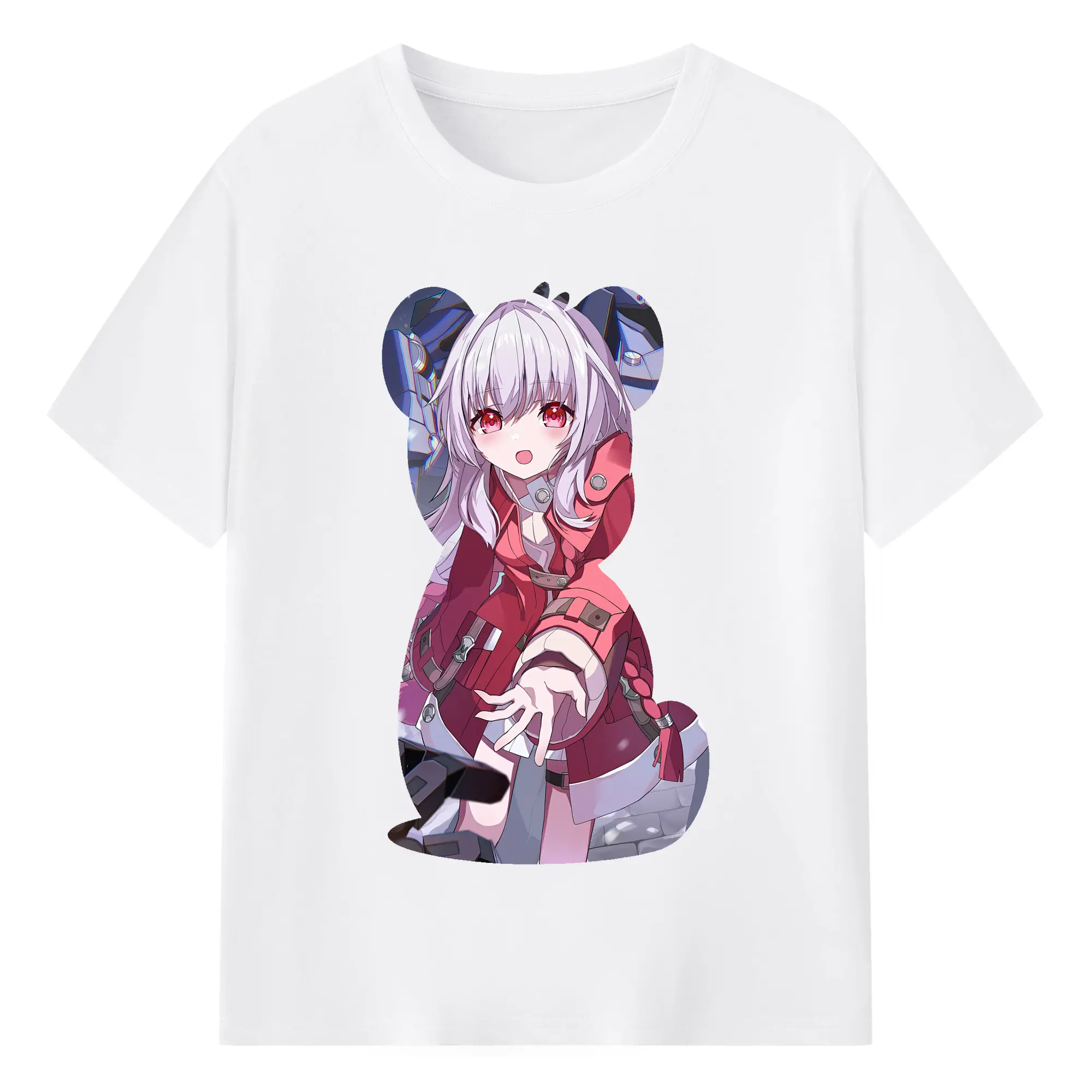 崩壊：スターレイル グッズ クラーラ - 綿100％ 半袖Tシャツ ・ フロントプリント ・ 快適 通気性 ・ 日常使い 散歩 スポーツ用