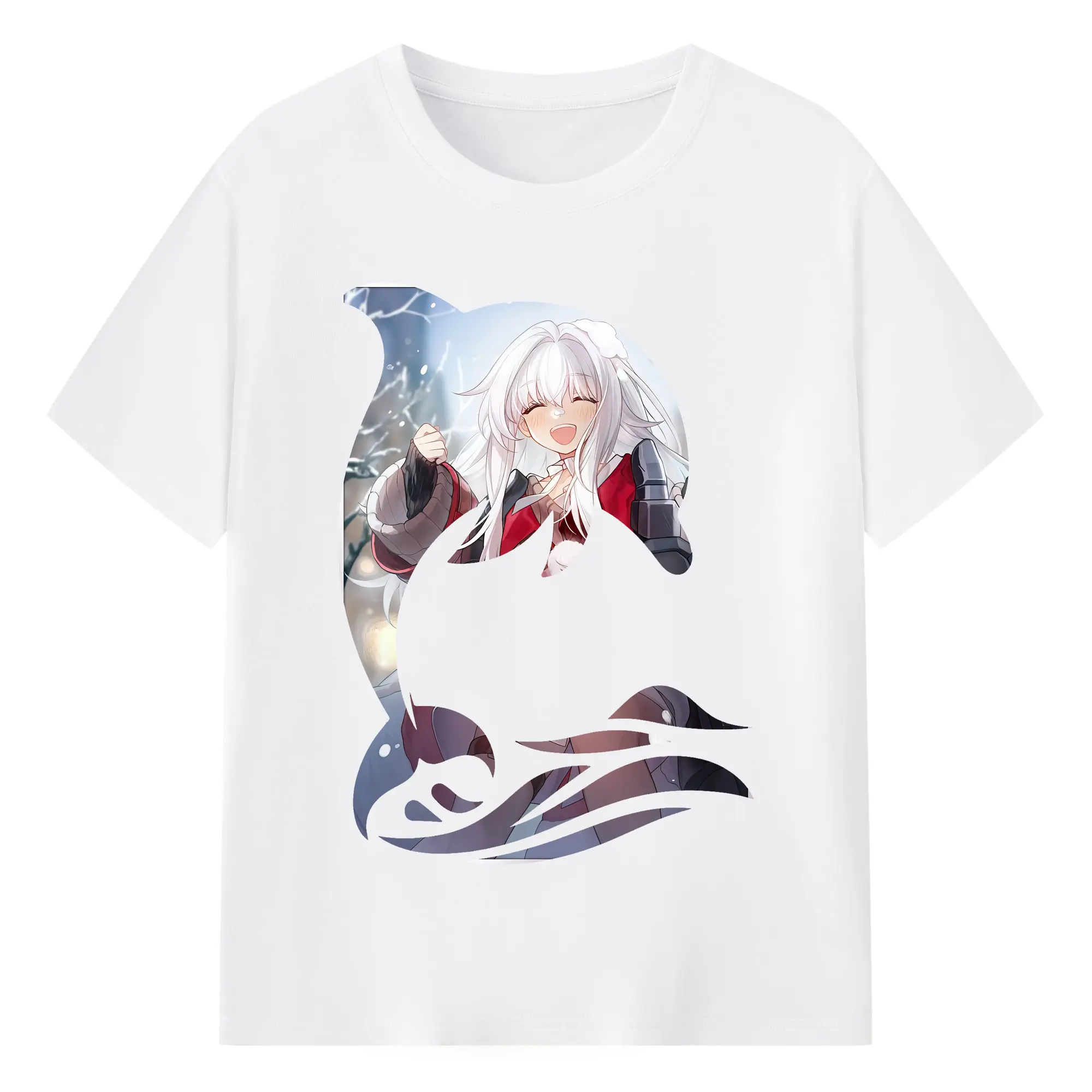 崩壊：スターレイル グッズ クラーラ - 綿100％ 半袖Tシャツ ・ フロントプリント ・ 快適 通気性 ・ 日常使い 散歩 スポーツ用