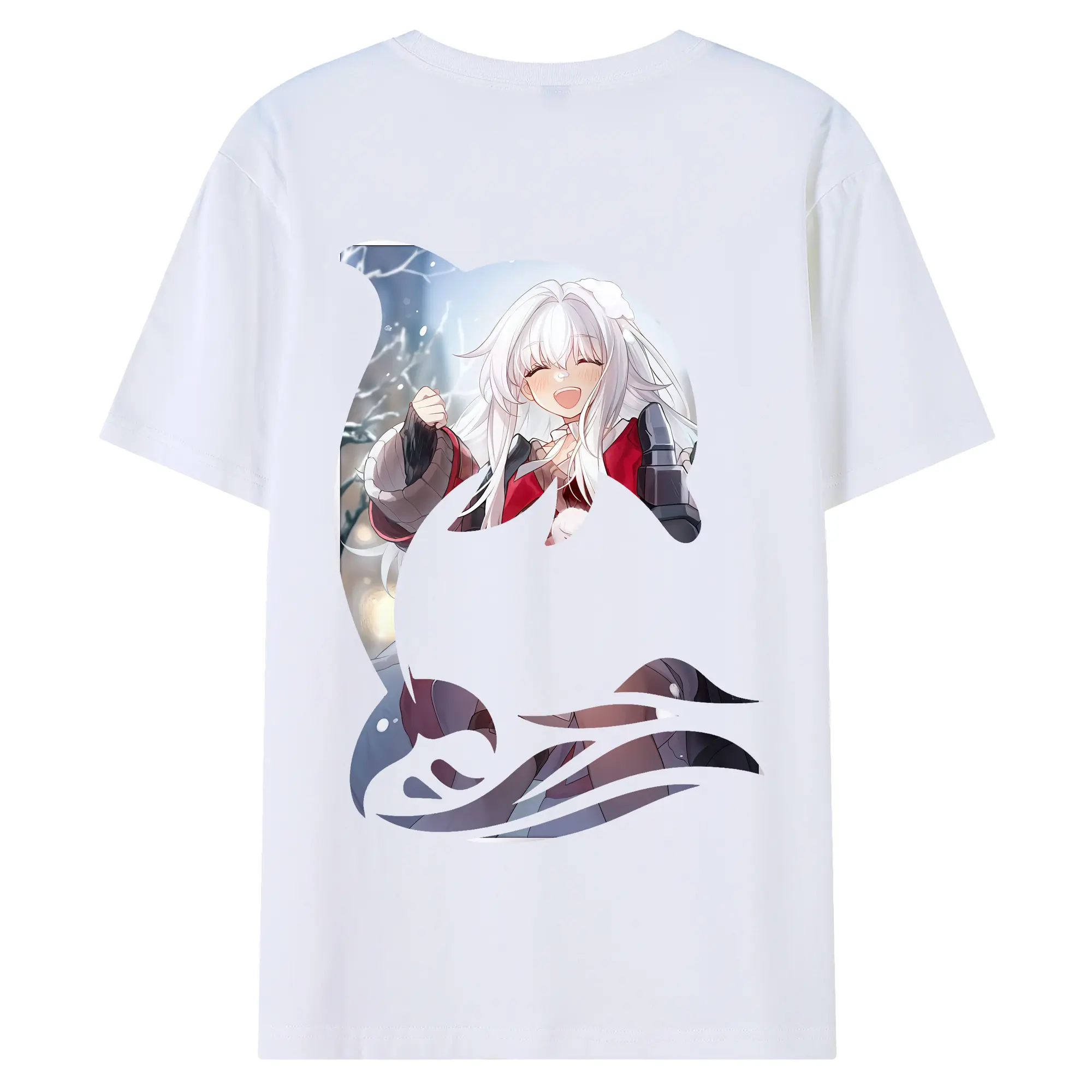 崩壊：スターレイル グッズ クラーラ - 綿100％ 半袖Tシャツ ・ バックプリント ・ 快適 通気性 ・ 日常使い 散歩 スポーツ用