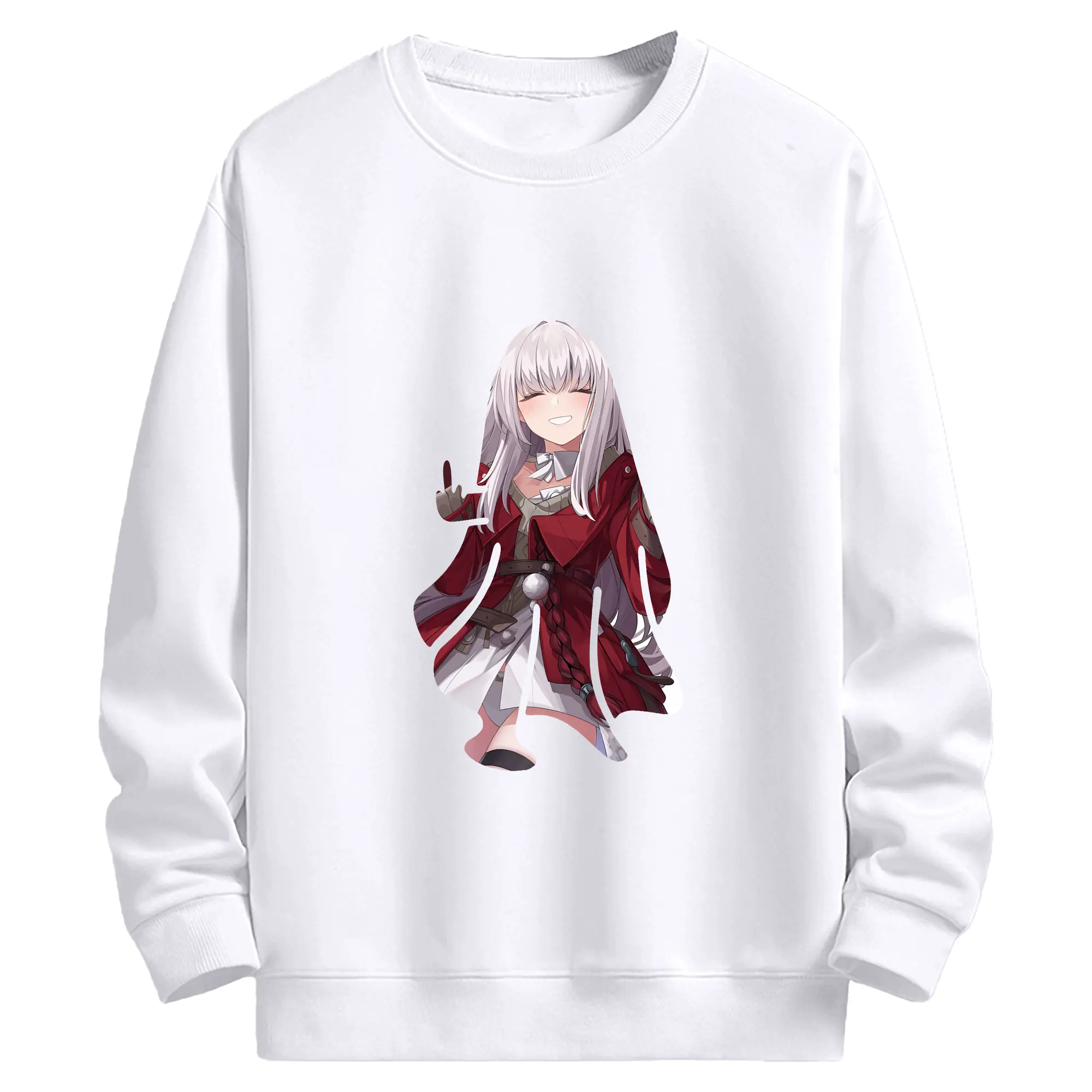 崩壊：スターレイル グッズ クラーラ - 高品質 クルーネック スウェット ・ コットン59％ ポリエステル41％ ・ ユニセックス 長袖 トレーナー ・ カジュアル デイリー スポーツ 散歩用