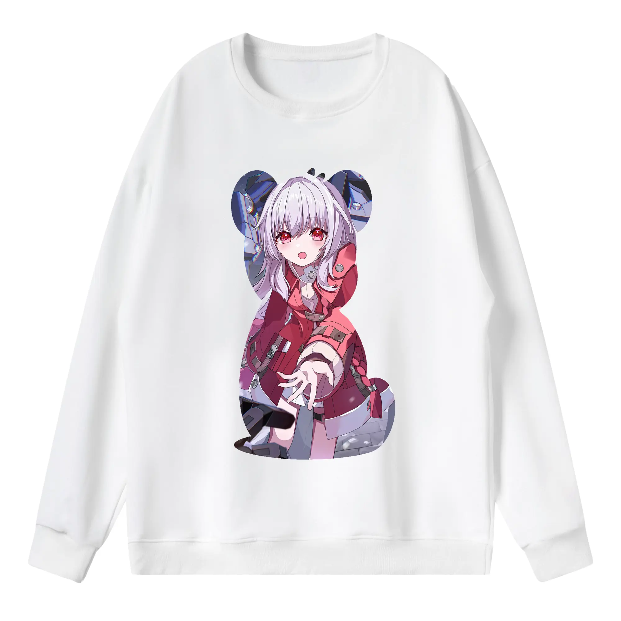 崩壊：スターレイル グッズ クラーラ - 薄手 クルーネック スウェット 裏毛260g · ポリエステル 春秋向け カジュアル 男女兼用 · トレーナー デイリー スポーツ 散歩に最適