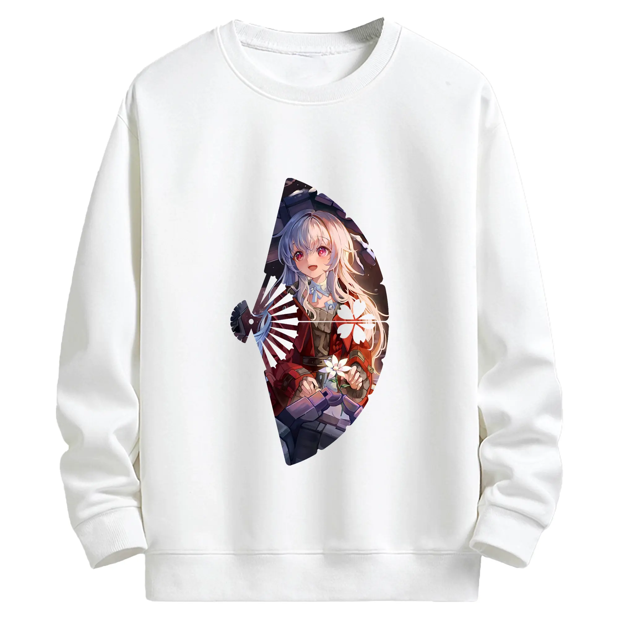 崩壊：スターレイル グッズ クラーラ - キッズ クルーネックスウェットシャツ ・ フロントプリント ・ 綿80％ ポリエステル20％ ・ 快適 通学 スポーツ 日常使い お散歩用