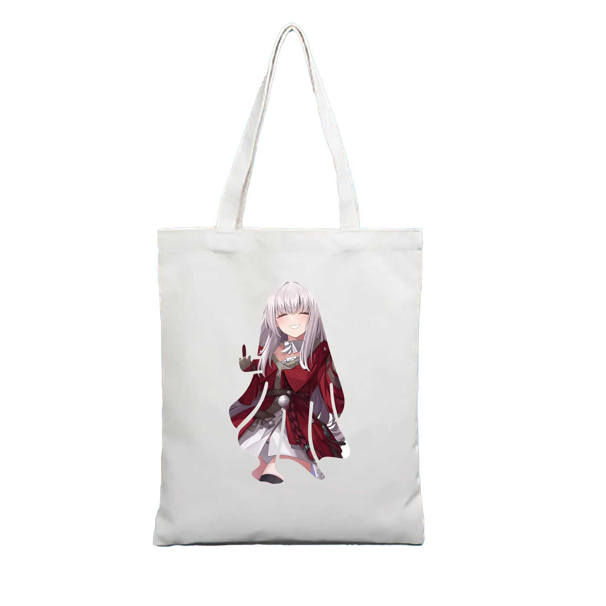崩壊：スターレイル グッズ クラーラ - 縦型キャンバス手提げバッグ（トートバッグ） ・ キャンバス素材 ・ ショッピング用 ・ 軽量 丈夫 お手入れ簡単