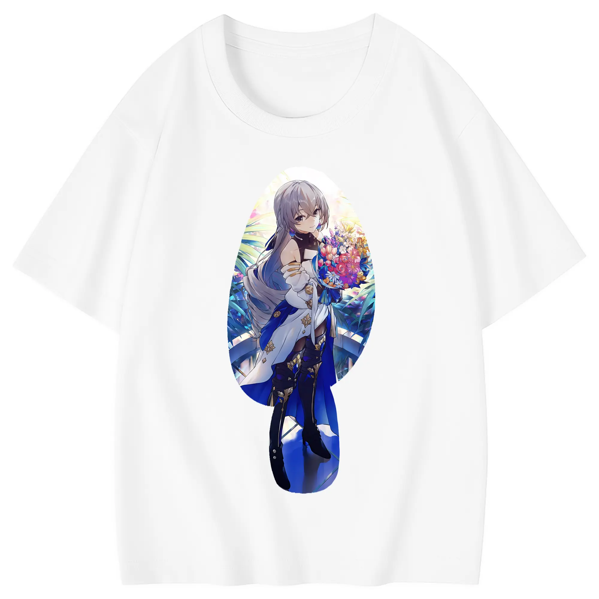 崩壊：スターレイル グッズ ブローニャ - 綿100％ キッズTシャツ ・ フロントプリント ・ 快適 通気性 ・ スポーツ カジュアル 散歩用