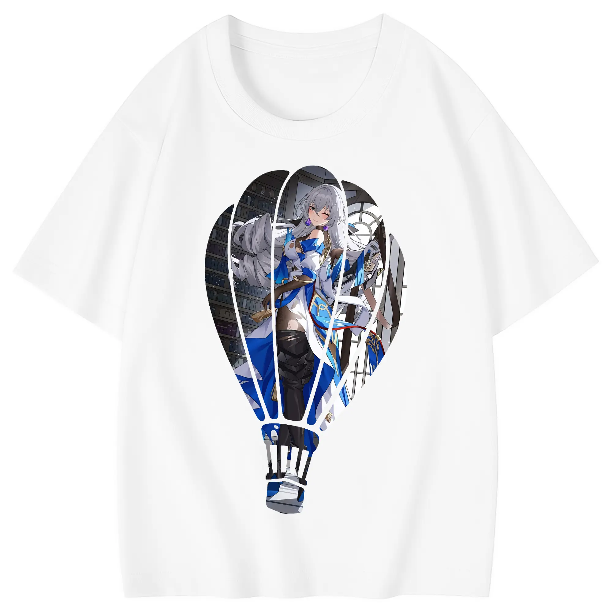 崩壊：スターレイル グッズ ブローニャ - 綿100％ キッズTシャツ ・ フロントプリント ・ 快適 通気性 ・ スポーツ カジュアル 散歩用